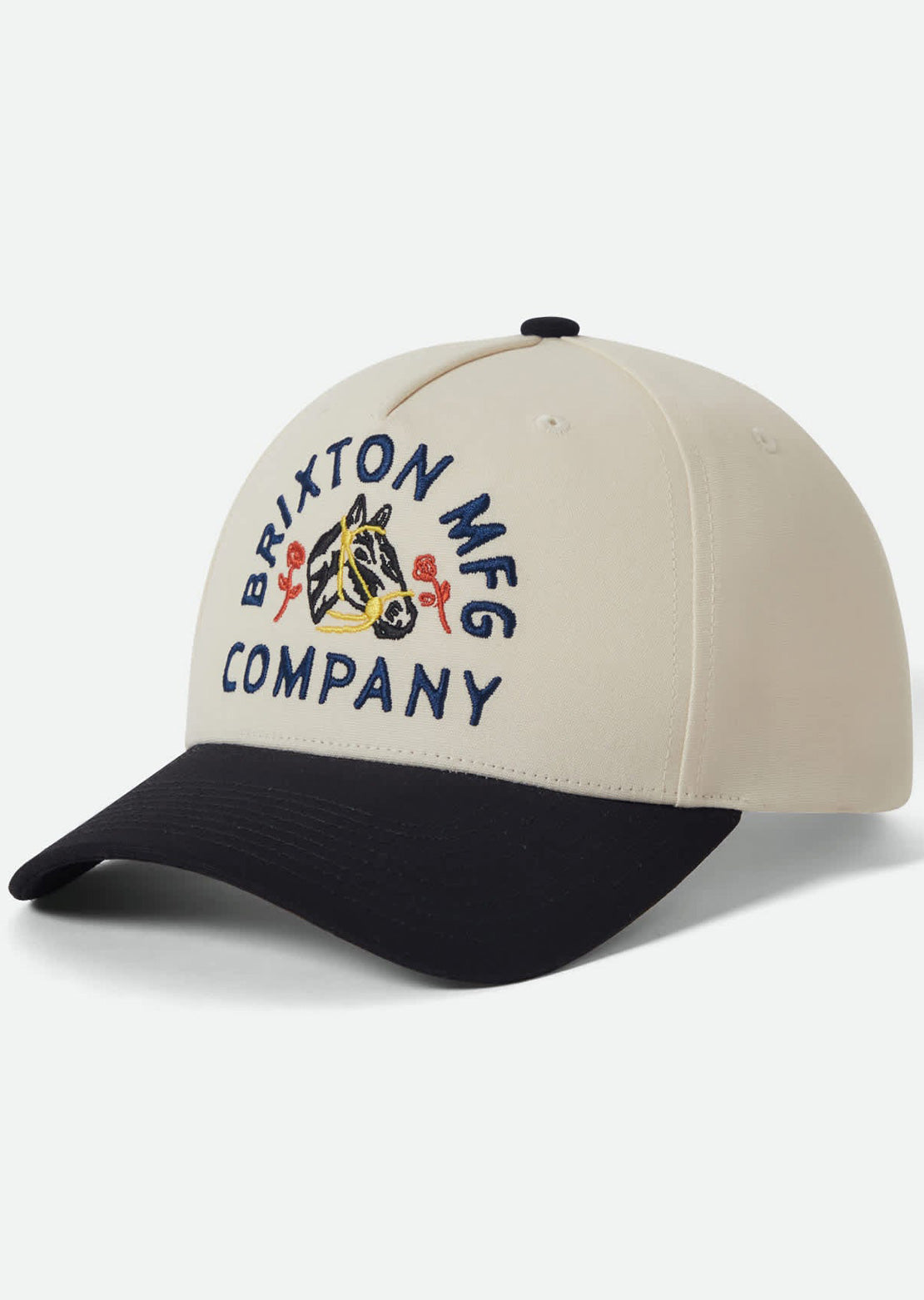 Brixton Women's Trophy Horse C NP MP Snapback Cap Black/Off White