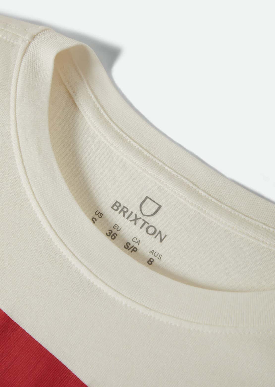 Brixton Women's World Champion Oversized Boyfriend T-Shirt Off White