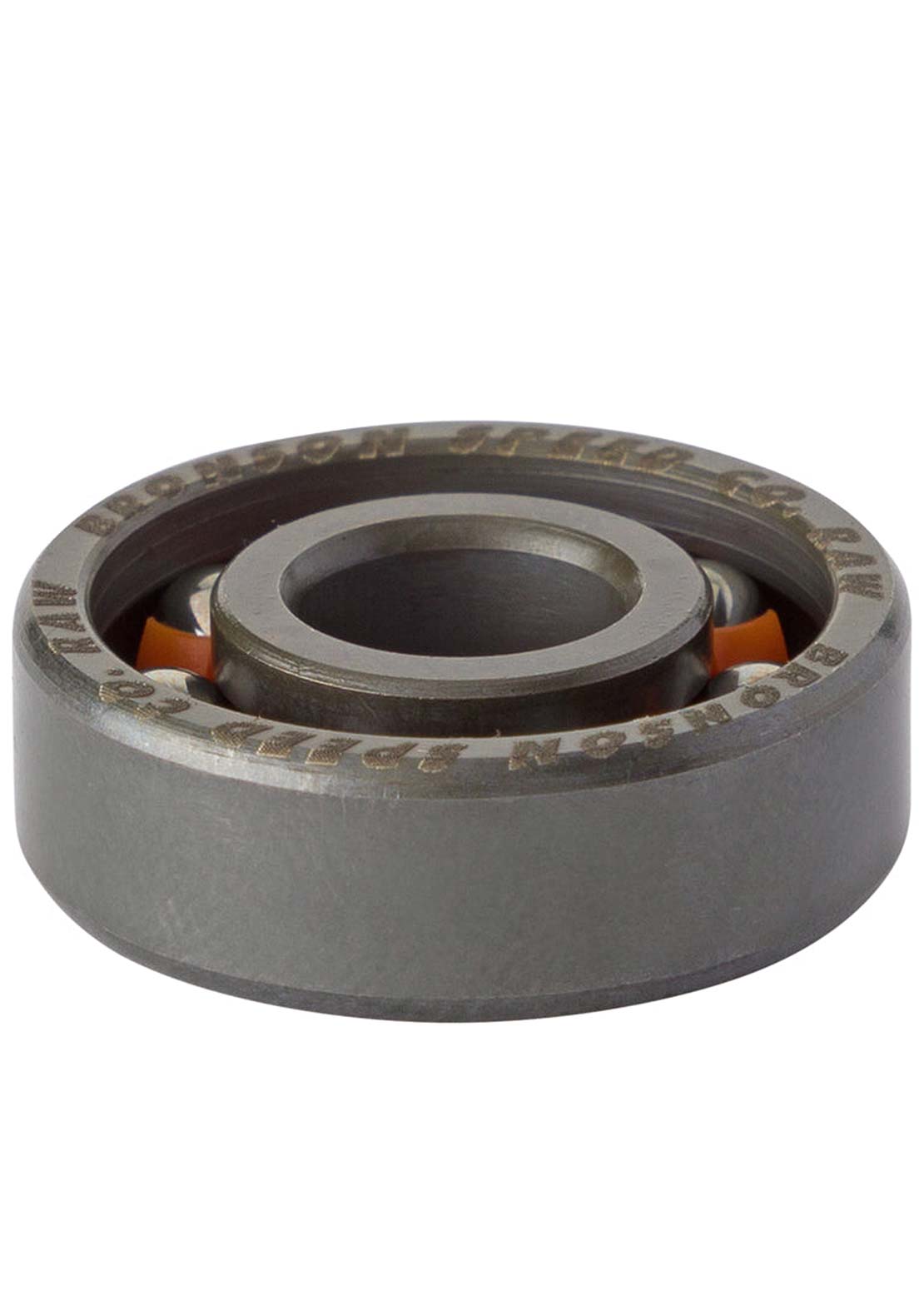 Bronson Raw Skateboard Bearings Multi Orange