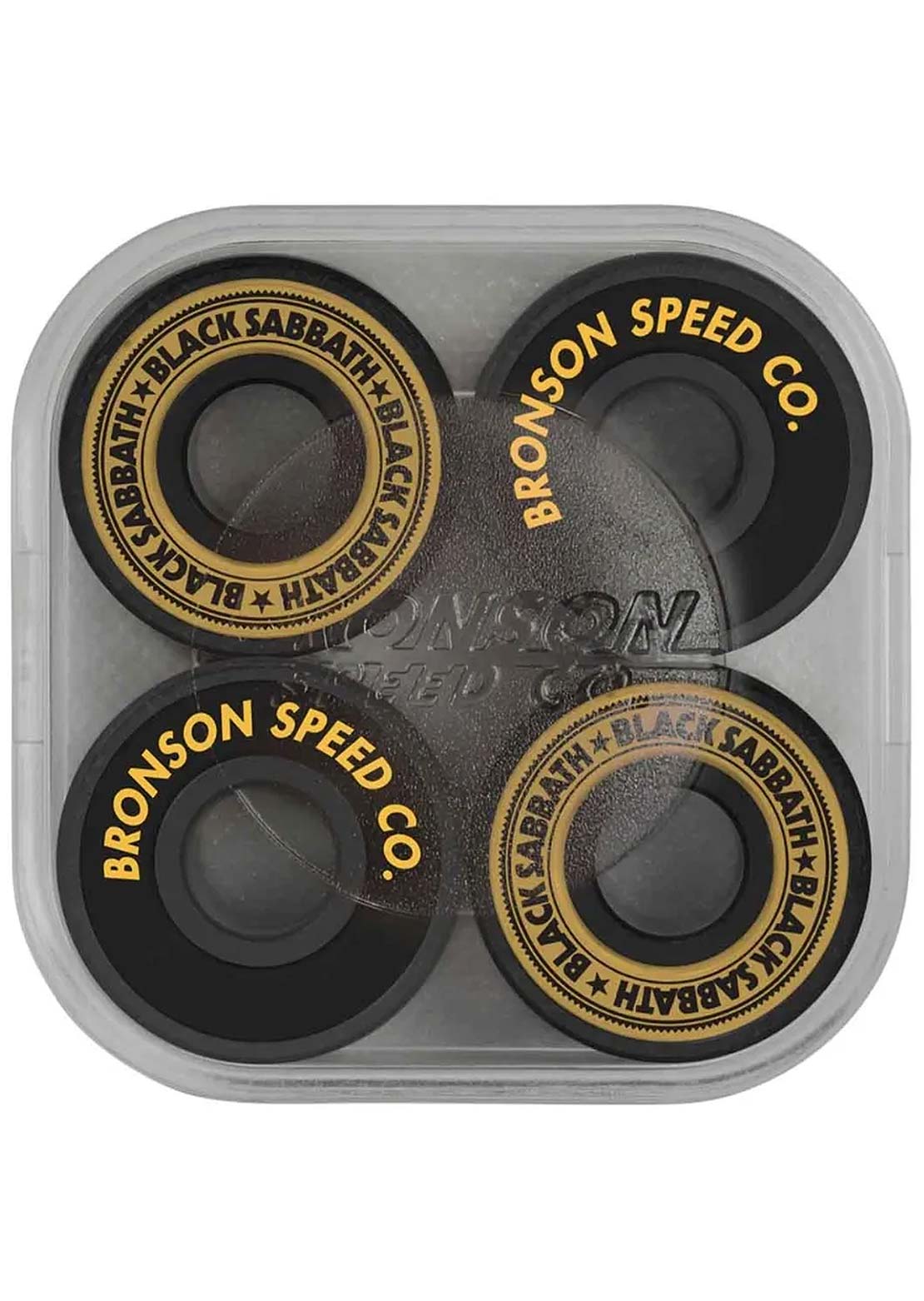 Bronson Unisex G3 Black Sabbath Skateboard Bearings