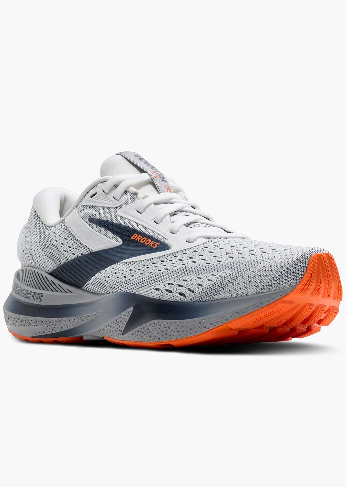 Brooks Men's Adrenaline GTS 24 Running Shoes White/Peacoat/Alloy