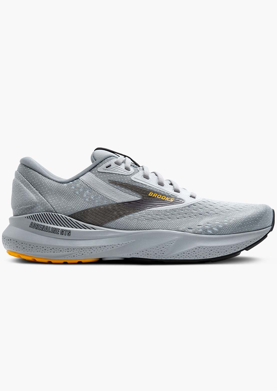 Brooks Men's Adrenaline GTS 24 Running Shoes Alloy/White/Gold Fusion