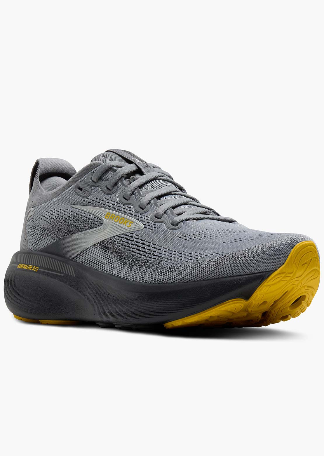 Brooks Men's Adrenaline GTS 25 Running Shoes Primer Grey/Ebony/Jasmin