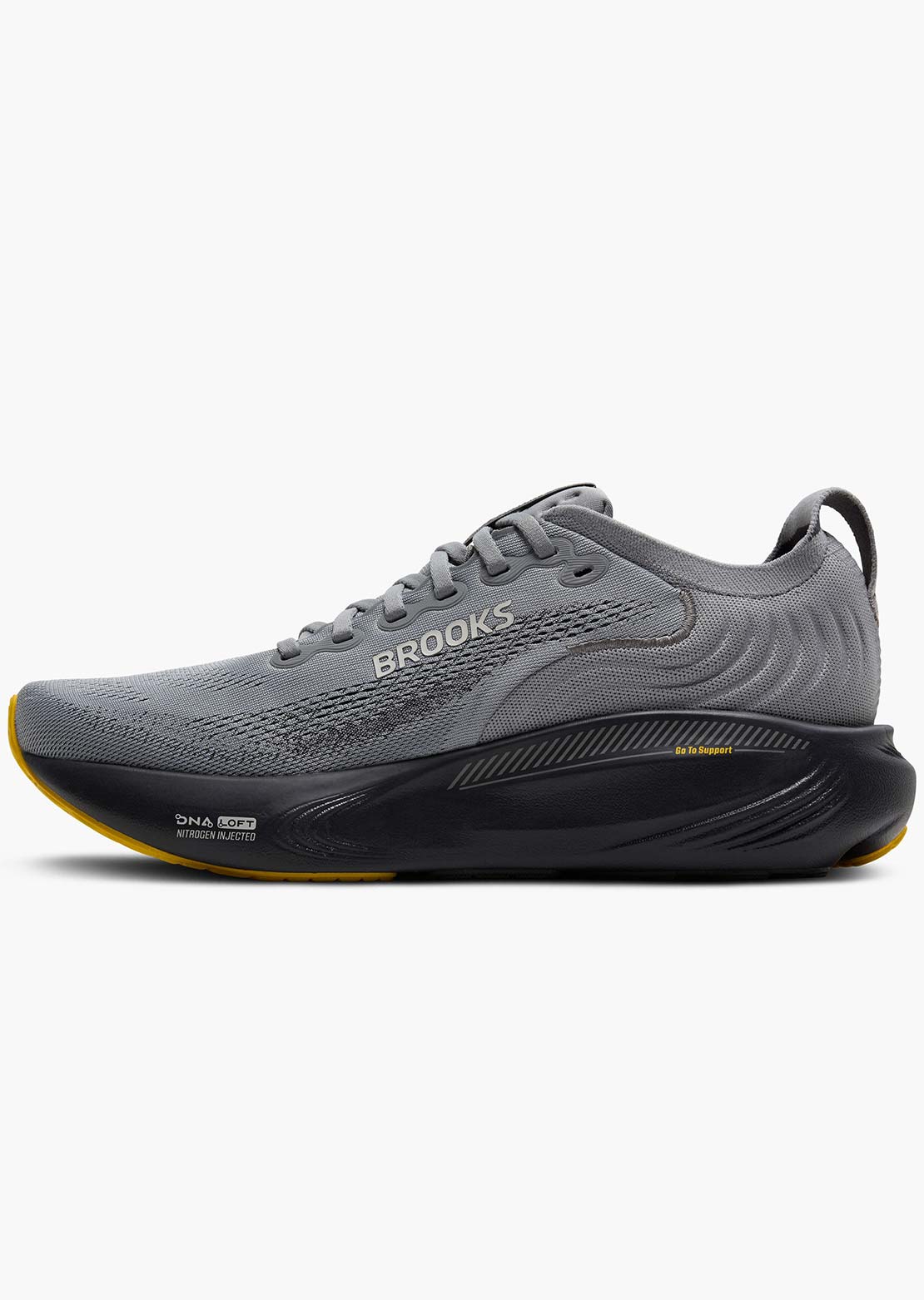 Brooks Men's Adrenaline GTS 25 Running Shoes Primer Grey/Ebony/Jasmin