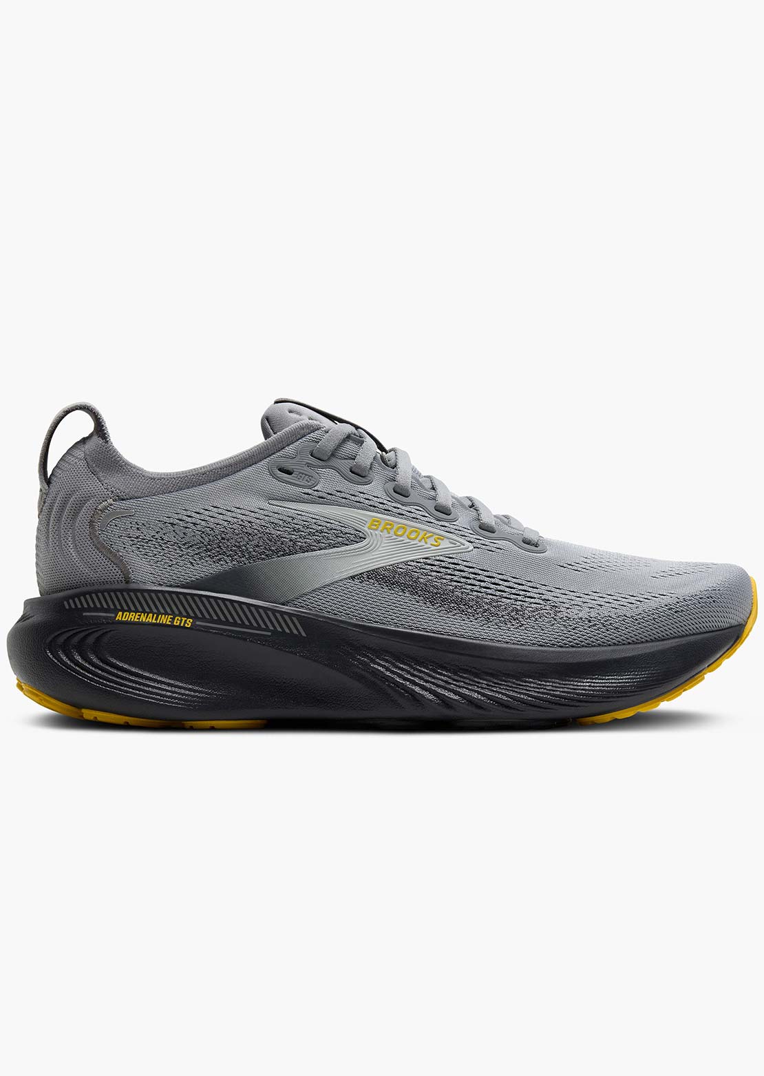 Brooks Men's Adrenaline GTS 25 Running Shoes Primer Grey/Ebony/Jasmin