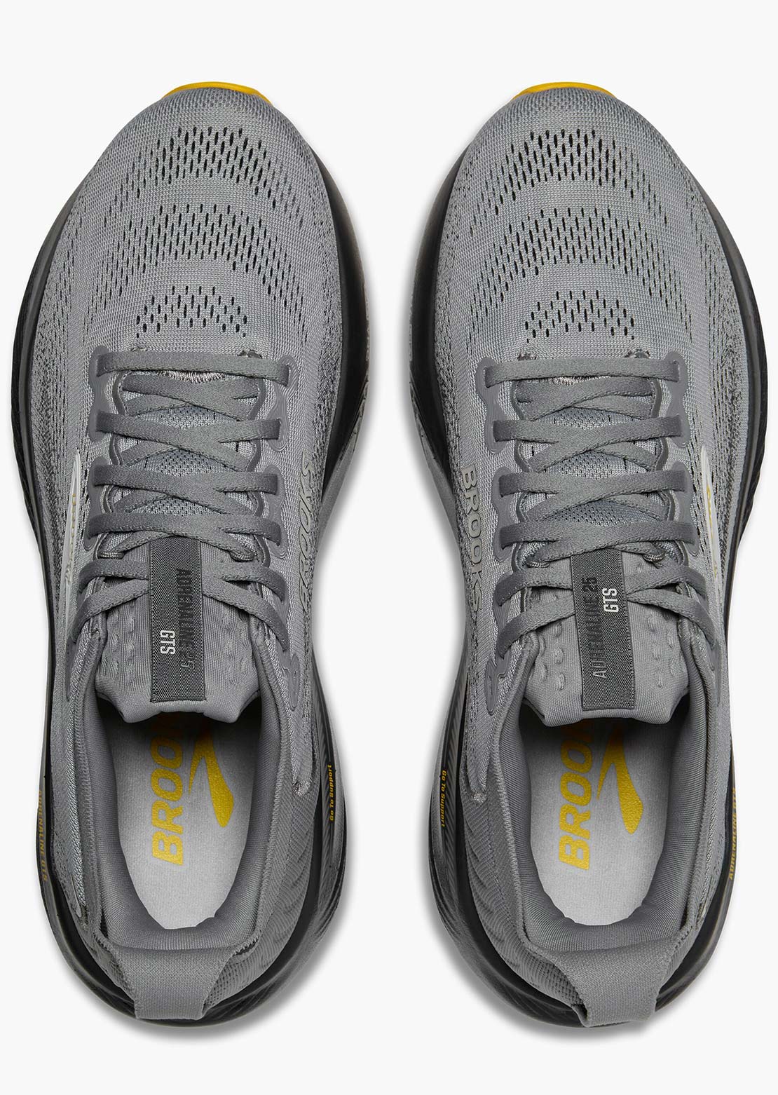 Brooks Men's Adrenaline GTS 25 Running Shoes Primer Grey/Ebony/Jasmin