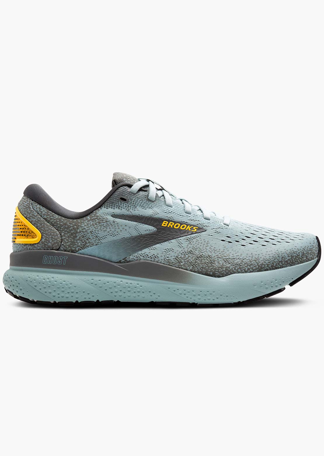 Brooks Men's Ghost 16 Running Shoes Cloud Grey/Gold