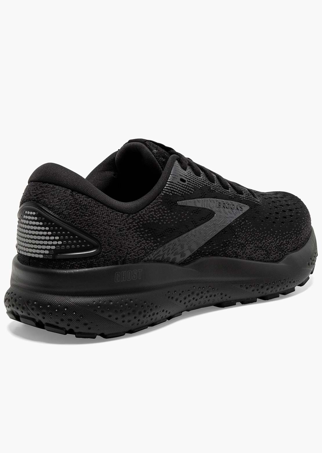 Brooks Men's Ghost 16 Running Shoes Black/Black Ebony