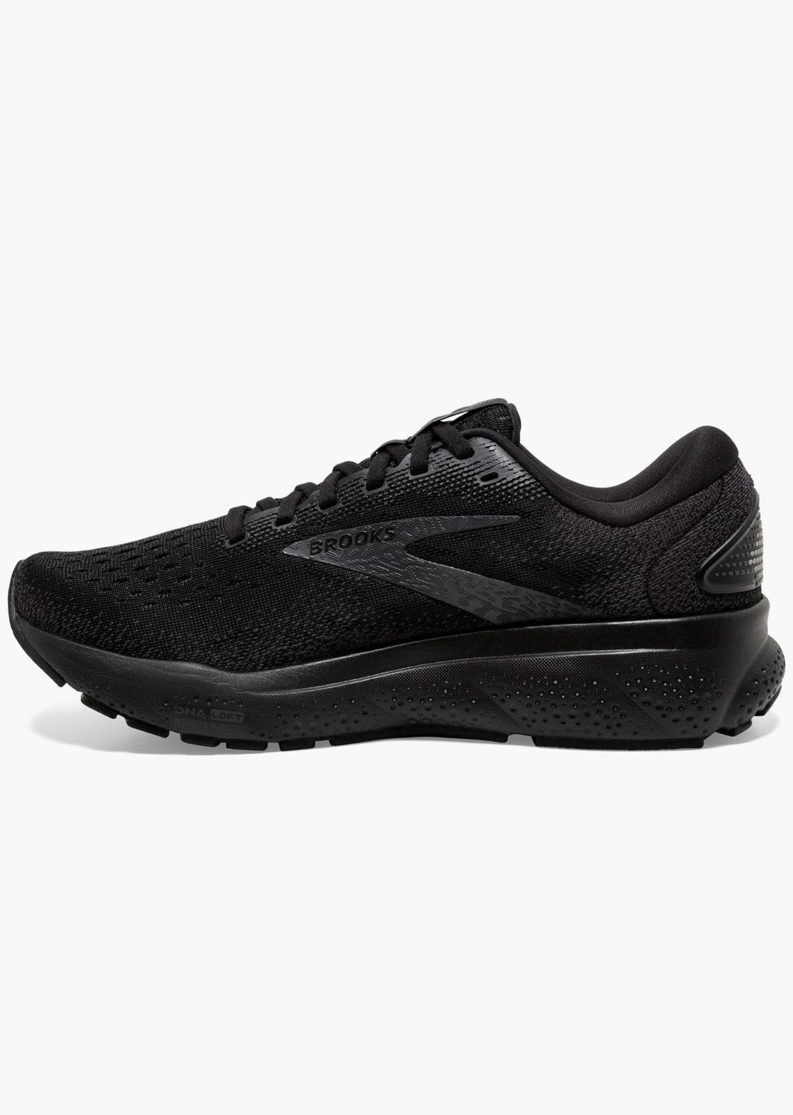 Brooks Men's Ghost 16 Running Shoes Black/Black Ebony