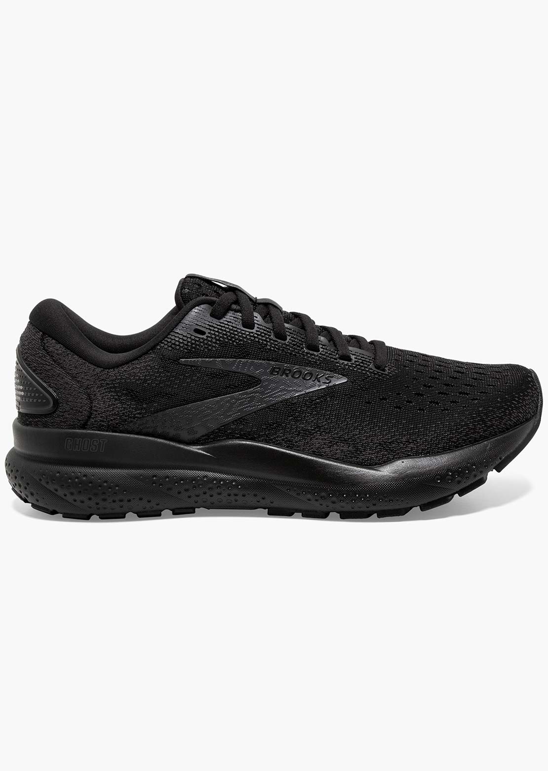Brooks Men's Ghost 16 Running Shoes Black/Black Ebony
