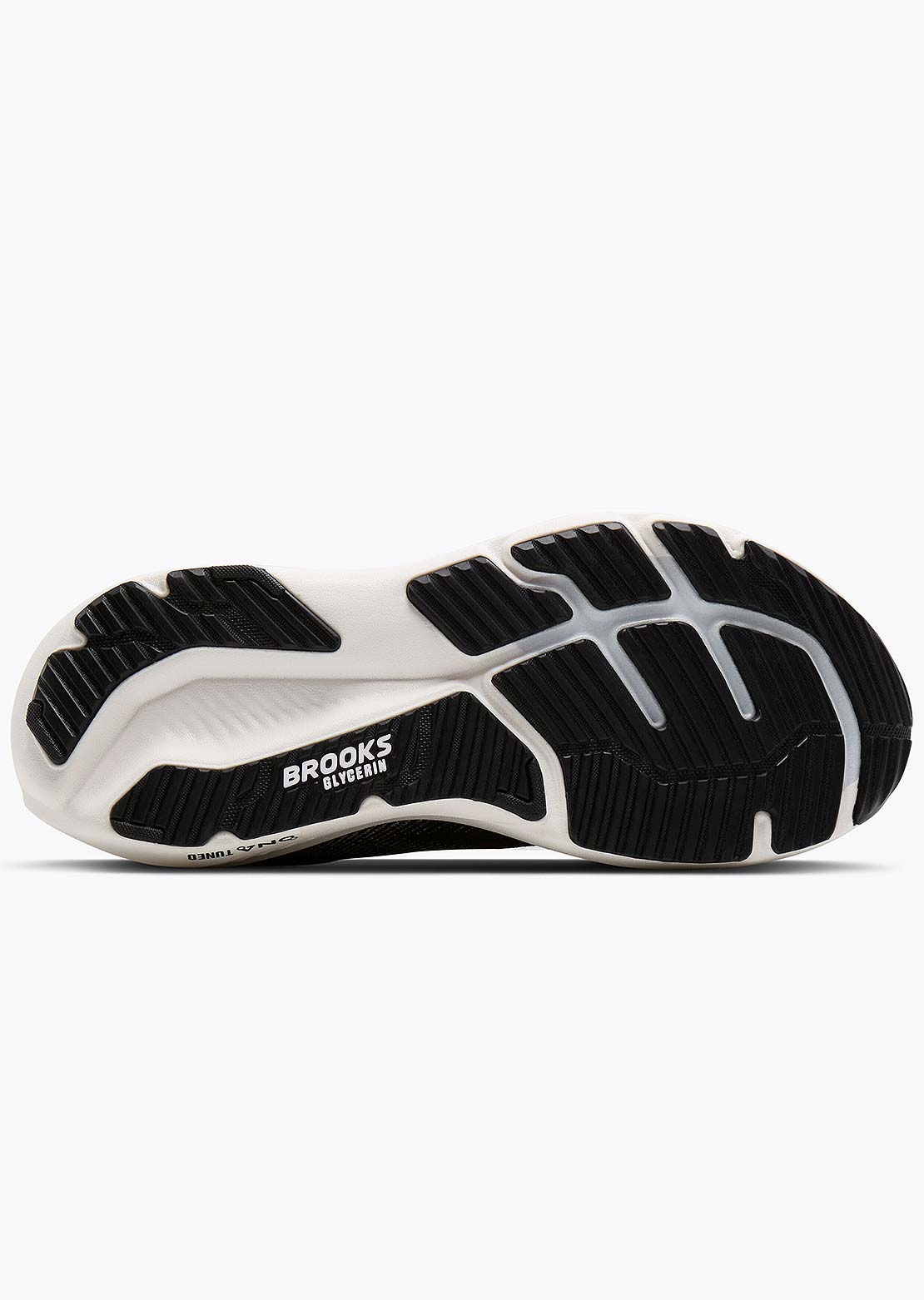 Brooks Men's Glycerin 23 Running Shoes Black/Grey/White