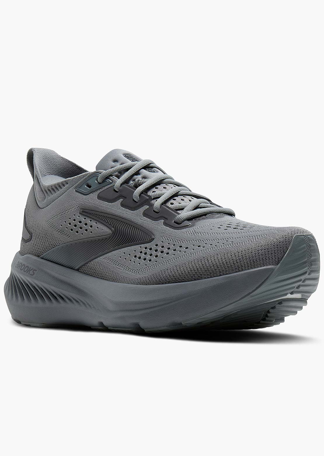 Brooks Men's Glycerin 23 Running Shoes Grey/Blackened Pearl/Black