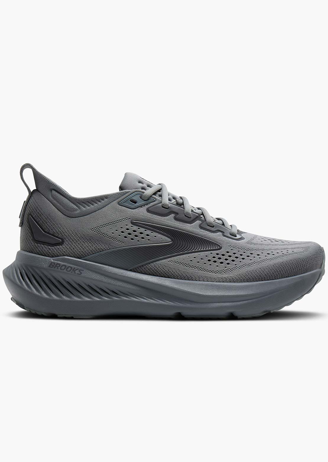 Brooks Men's Glycerin 23 Running Shoes Grey/Blackened Pearl/Black