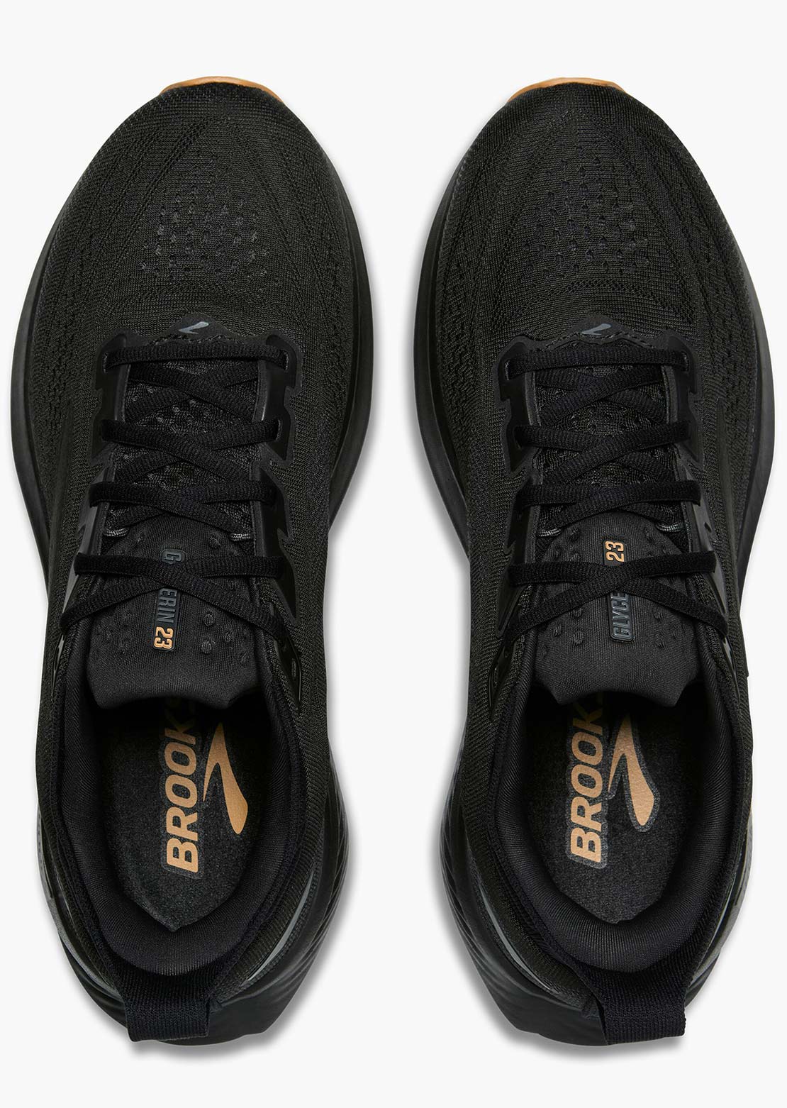 Brooks Men's Glycerin 23 Running Shoes Black/Ebony/Biscuit