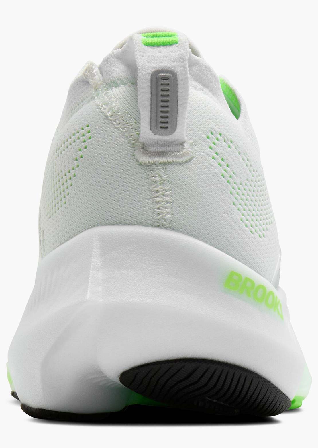 Brooks Men's Glycerin Flex Running Shoes White/Green Gecko/Phantom
