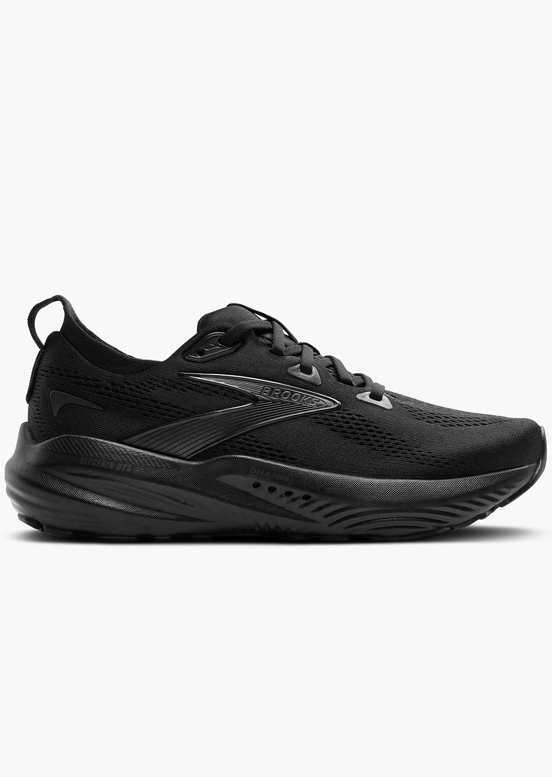 Brooks Men's Glycerin GTS 22 Running Shoes Black/Black Ebony