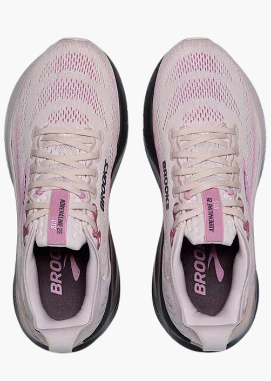 Brooks Women's Adrenaline GTS 25 Running Shoes Mauve/Ebony/Pink