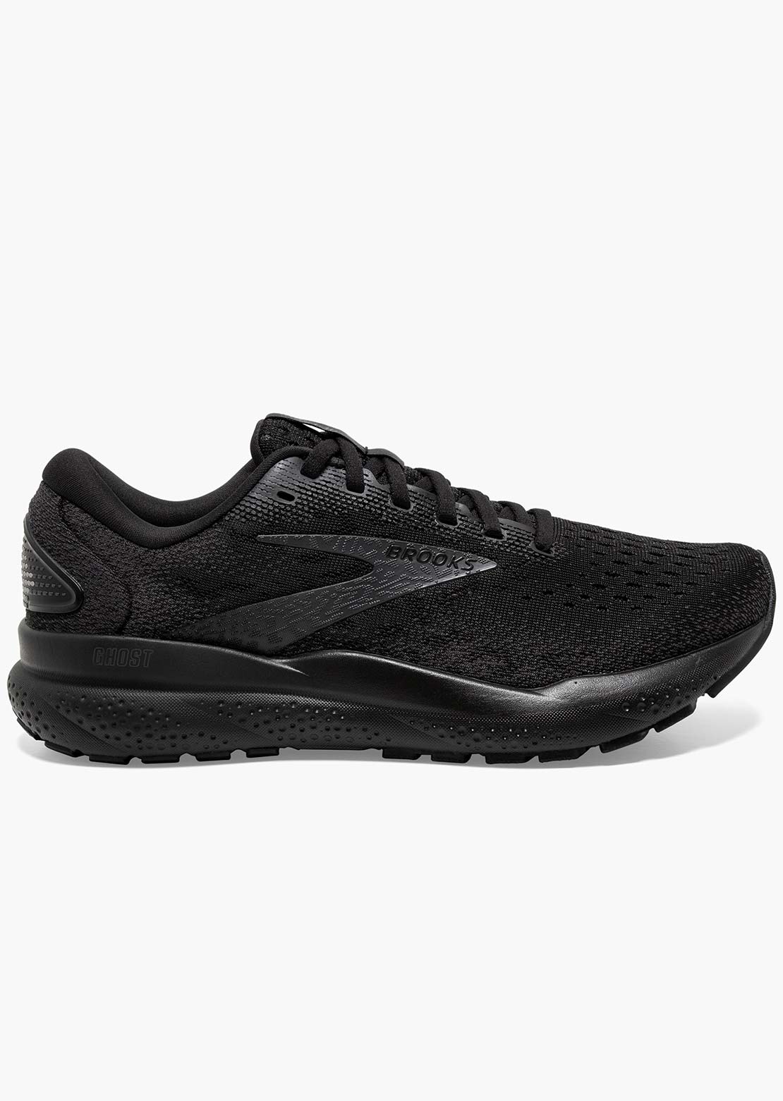 Brooks Women's Ghost 16 Running Shoes Black/Black Ebony