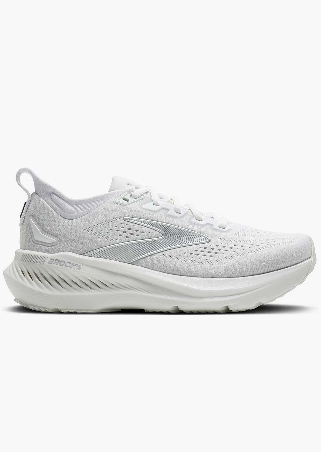 Brooks Women's Glycerin 23 Running Shoes White/Oyster/Silver