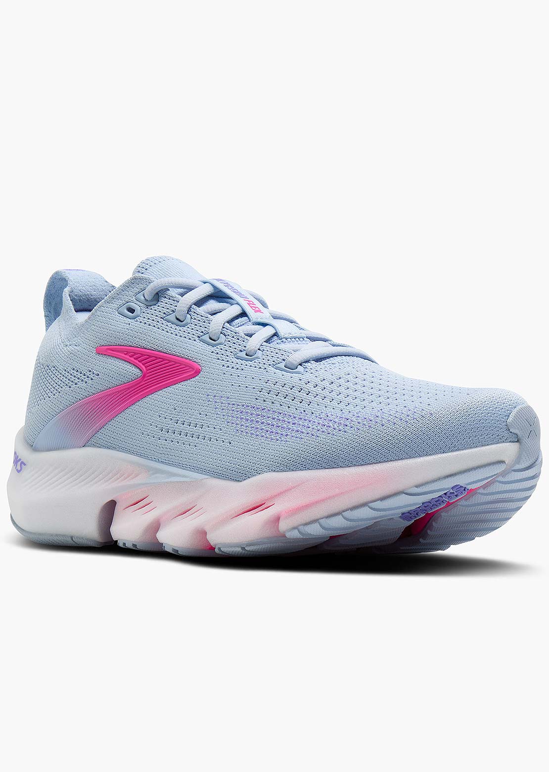 Brooks Women's Glycerin Flex Running Shoes Skyway/Cyber Pink/Blazing Bell