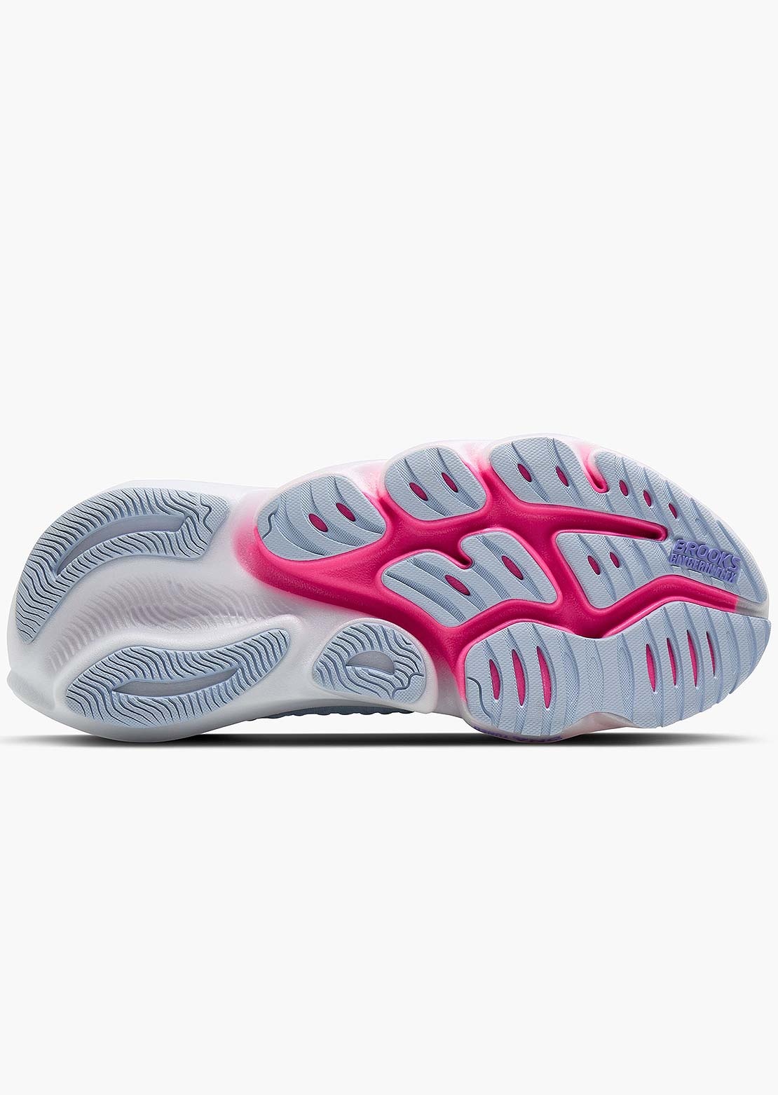 Brooks Women's Glycerin Flex Running Shoes Skyway/Cyber Pink/Blazing Bell