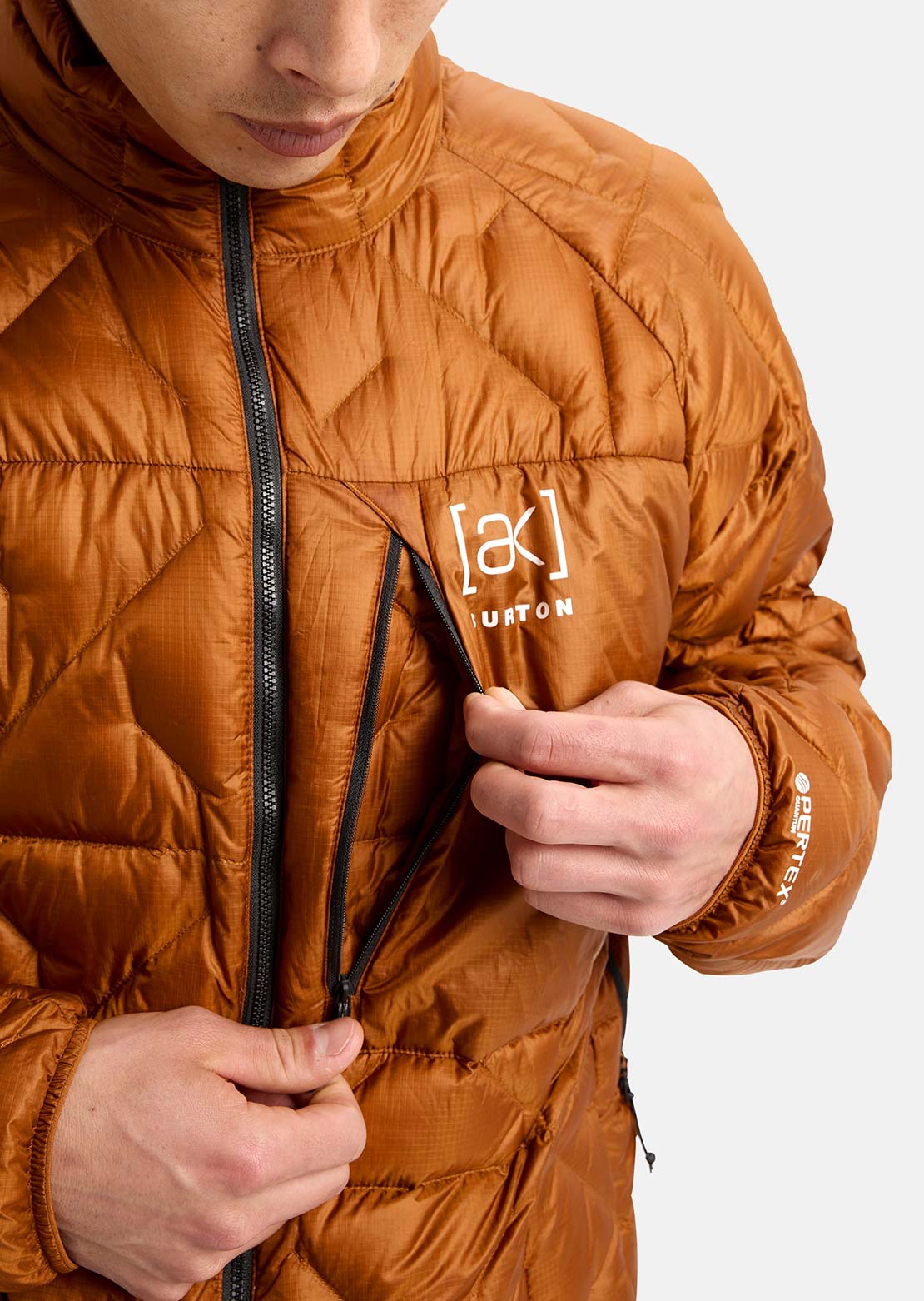 Burton AK Men's Baker Down Jacket Chestnut Brown