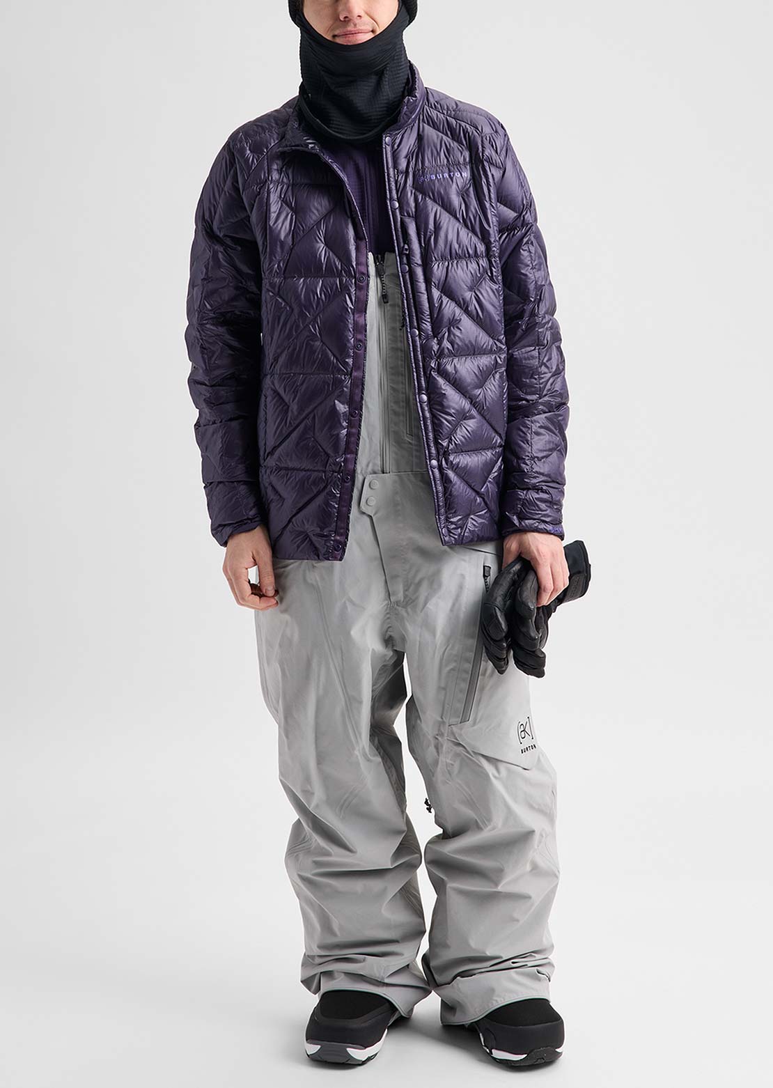 Burton [ak] Men's Cyclic GORE-TEX 2L Bib Pants Apparition Gray