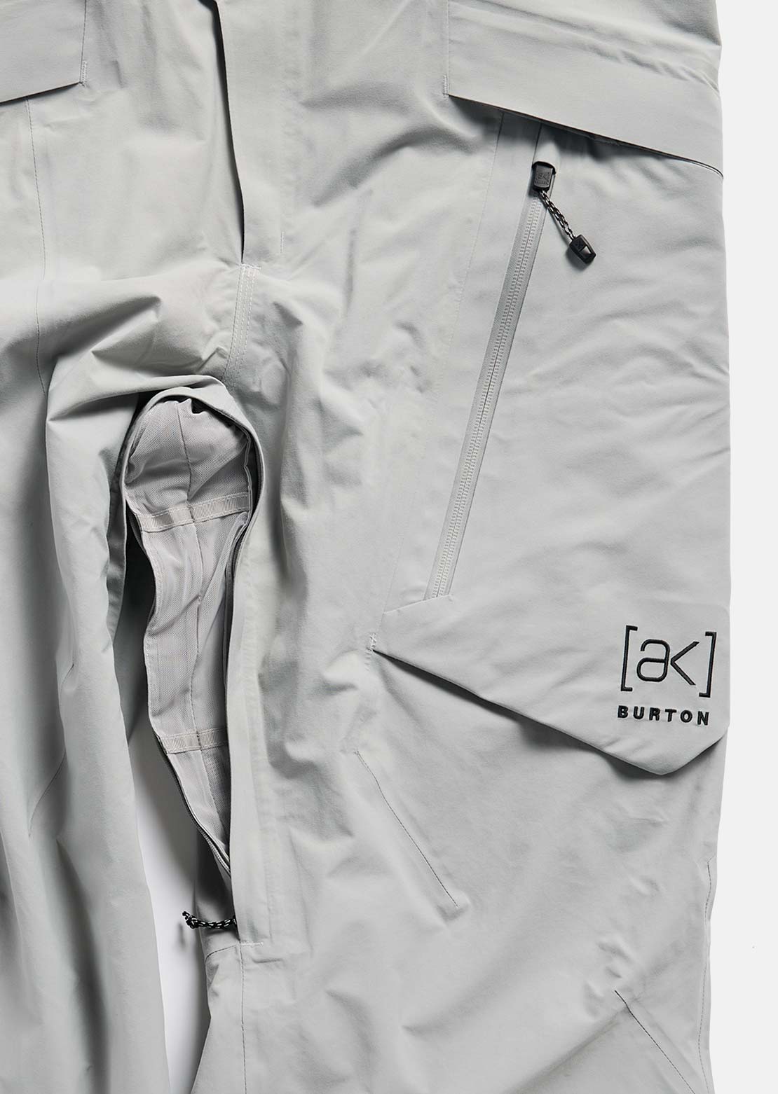 Burton [ak] Men's Cyclic GORE-TEX 2L Bib Pants Apparition Gray