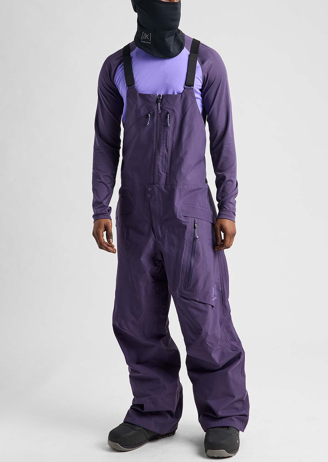 Burton [ak] Men's Cyclic GORE-TEX 2L Bib Pants Nightshade Purple