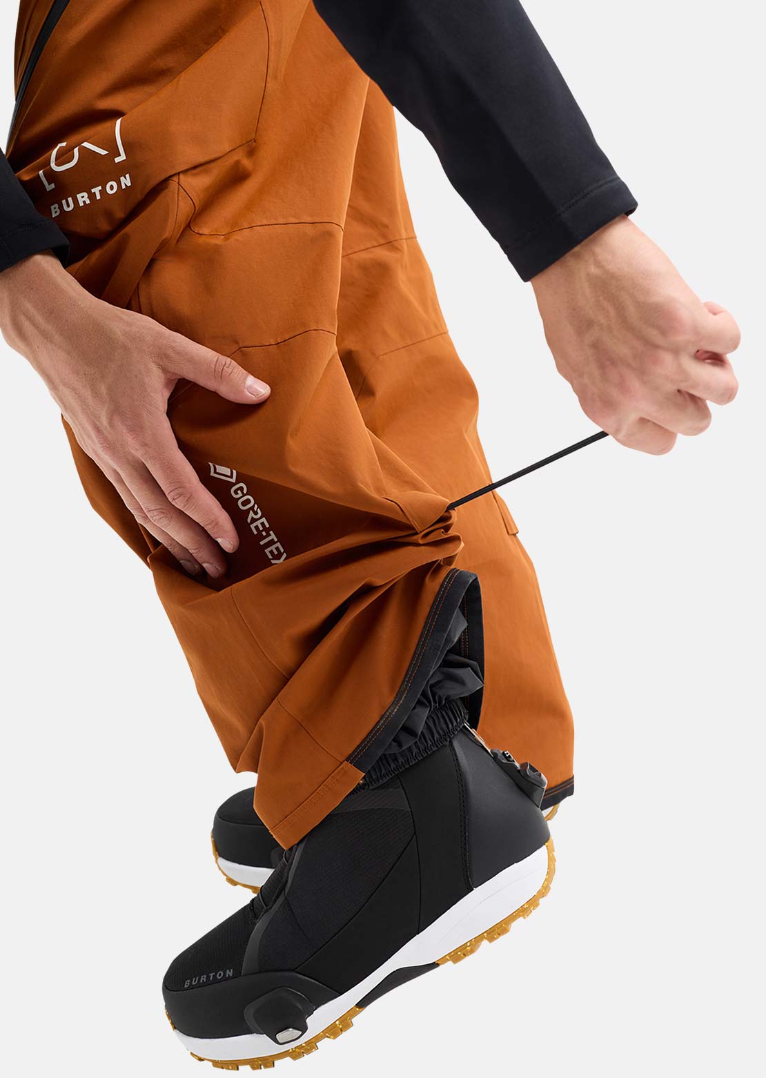 Burton AK Men's Cyclic GORE-TEX 2L Bib Pants Chestnut Brown