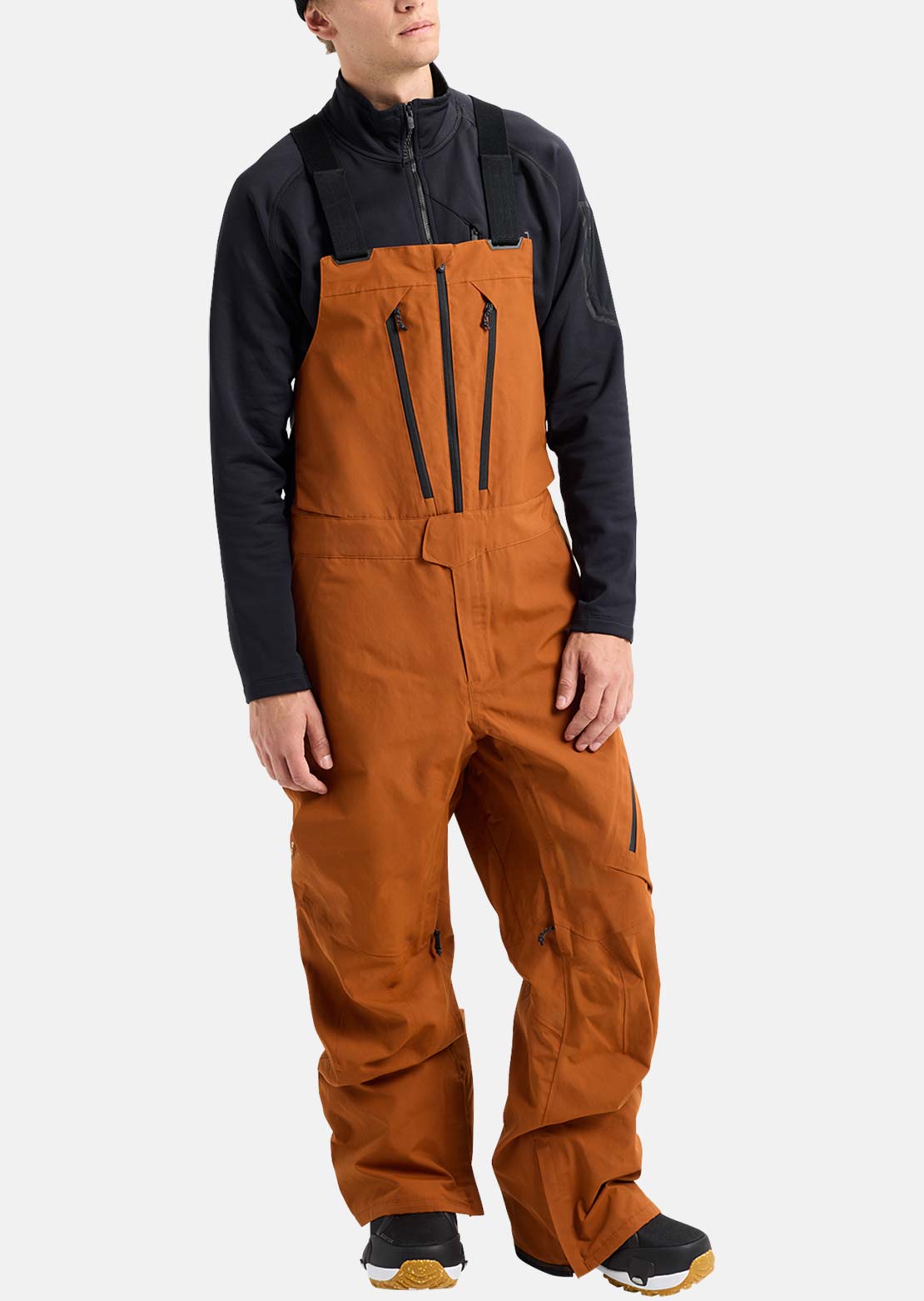 Burton AK Men's Cyclic GORE-TEX 2L Bib Pants Chestnut Brown