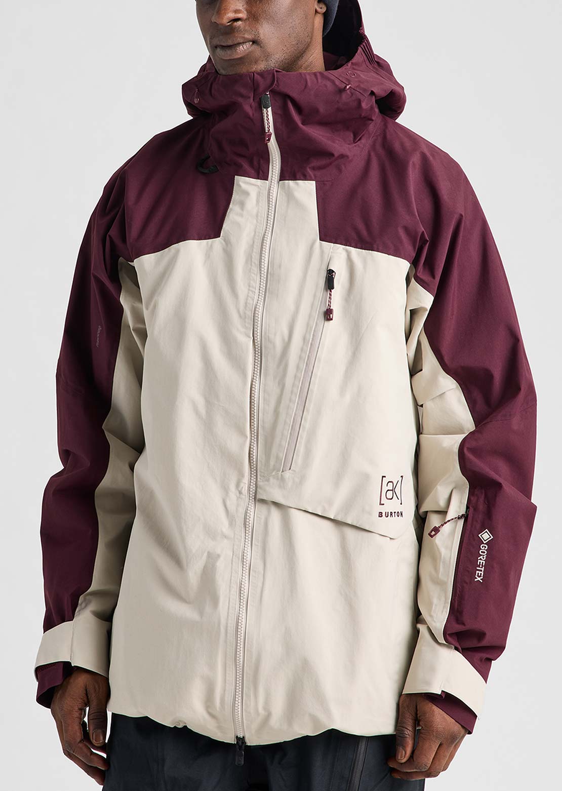 Burton [ak] Men's Cyclic GORE-TEX 2L Jacket Rum Raisin/Chinchilla Gray