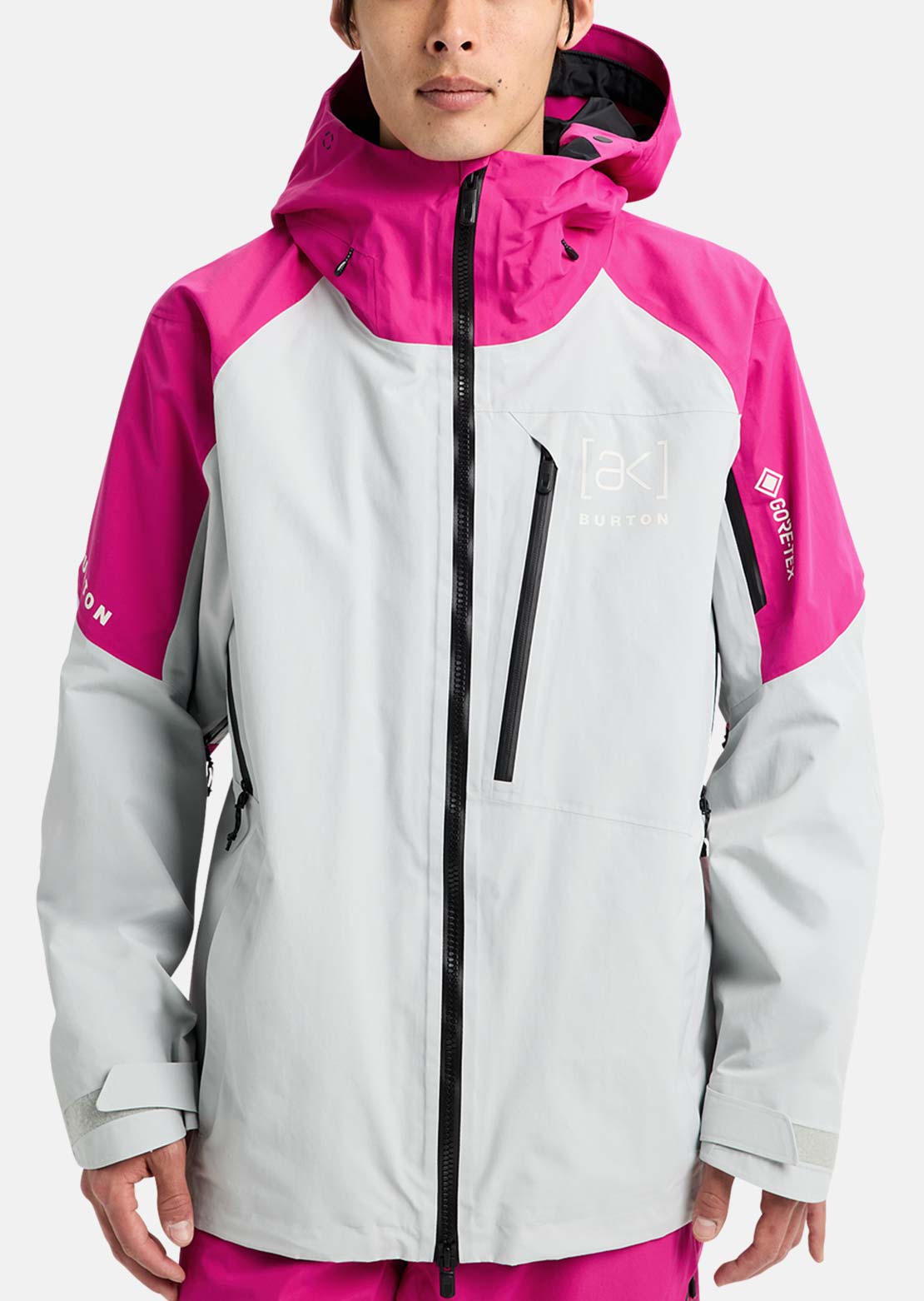 Burton AK Men's Cyclic GORE-TEX 2L Jacket Very Berry/Gray Cloud