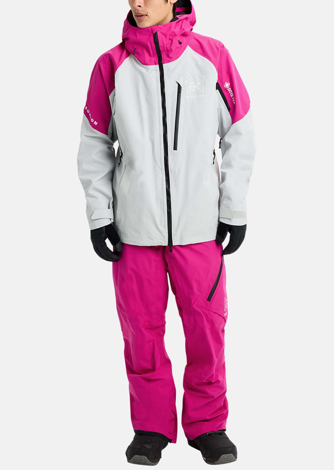 Burton AK Men's Cyclic GORE-TEX 2L Jacket Very Berry/Gray Cloud