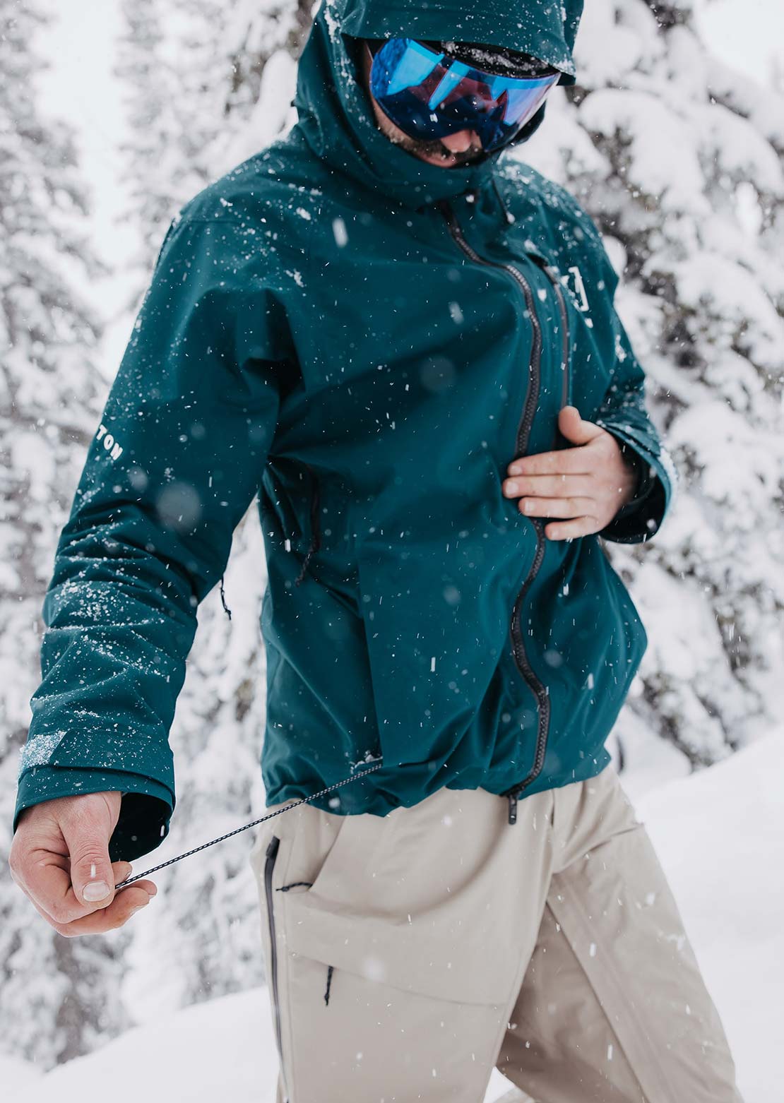 Burton AK Men's GORE-TEX Cyclic Jacket Deep Emerald