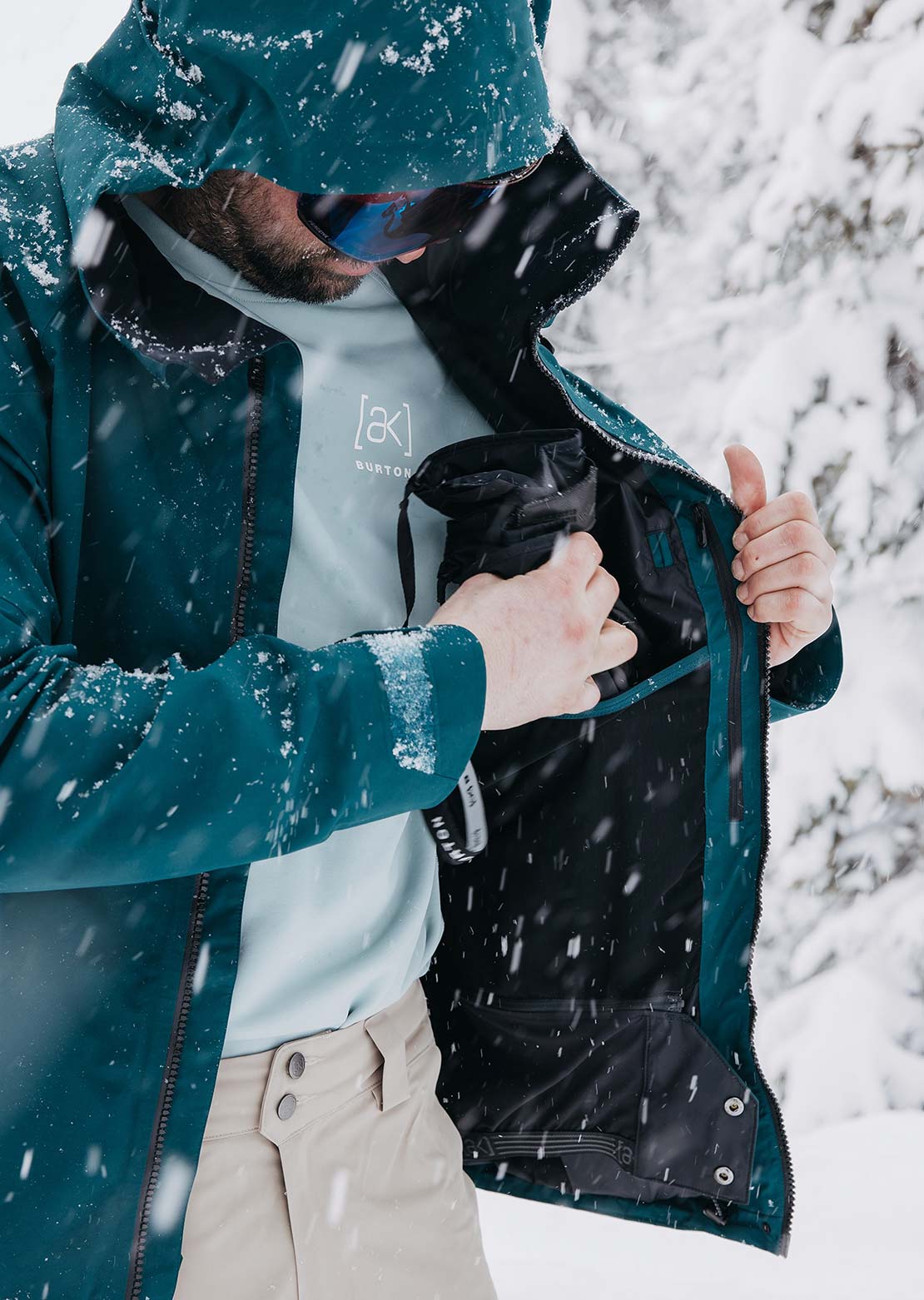 Burton AK Men's GORE-TEX Cyclic Jacket Deep Emerald