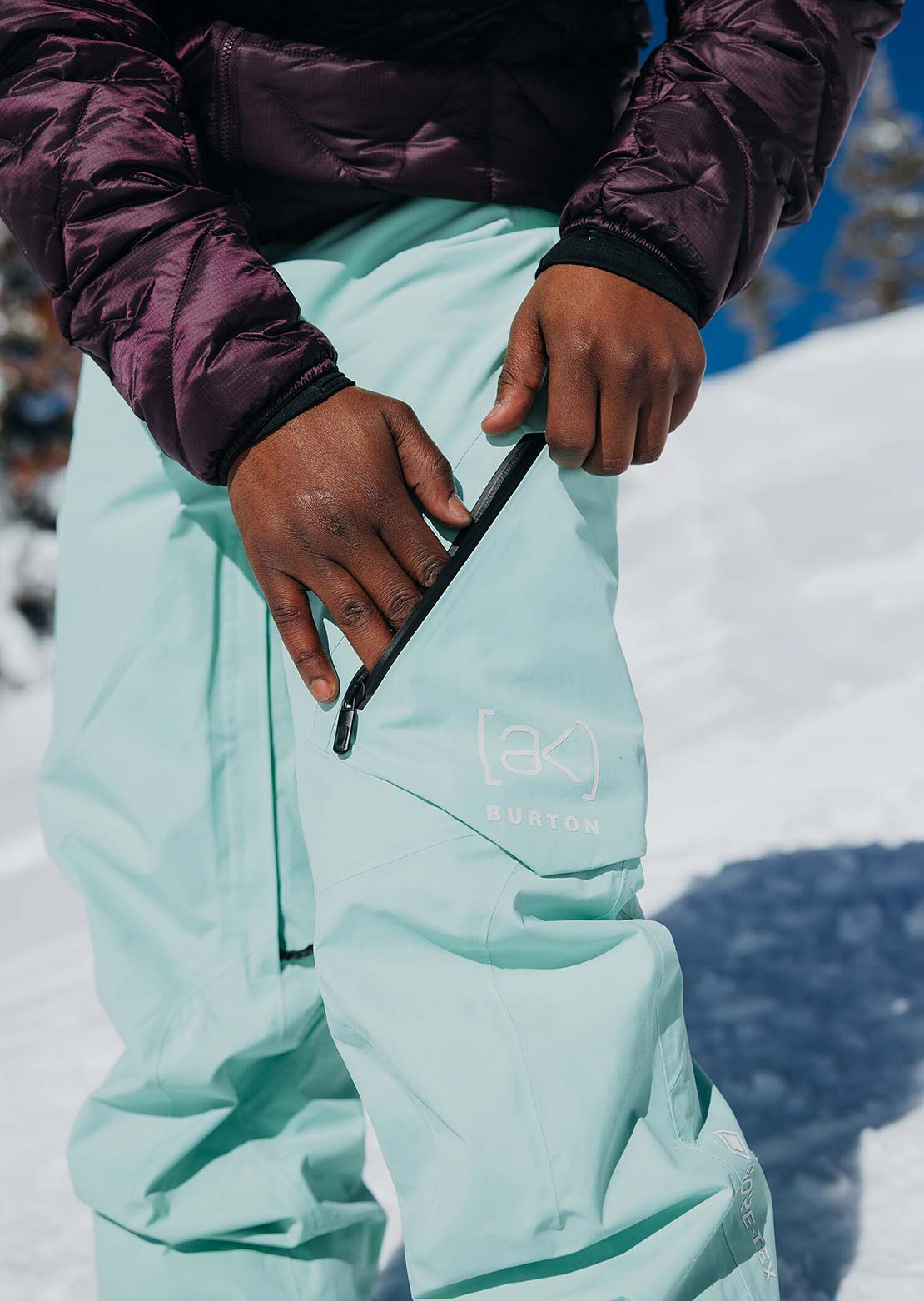 Burton AK Men&#39;s GORE-TEX Cyclic Pants Powder Mint