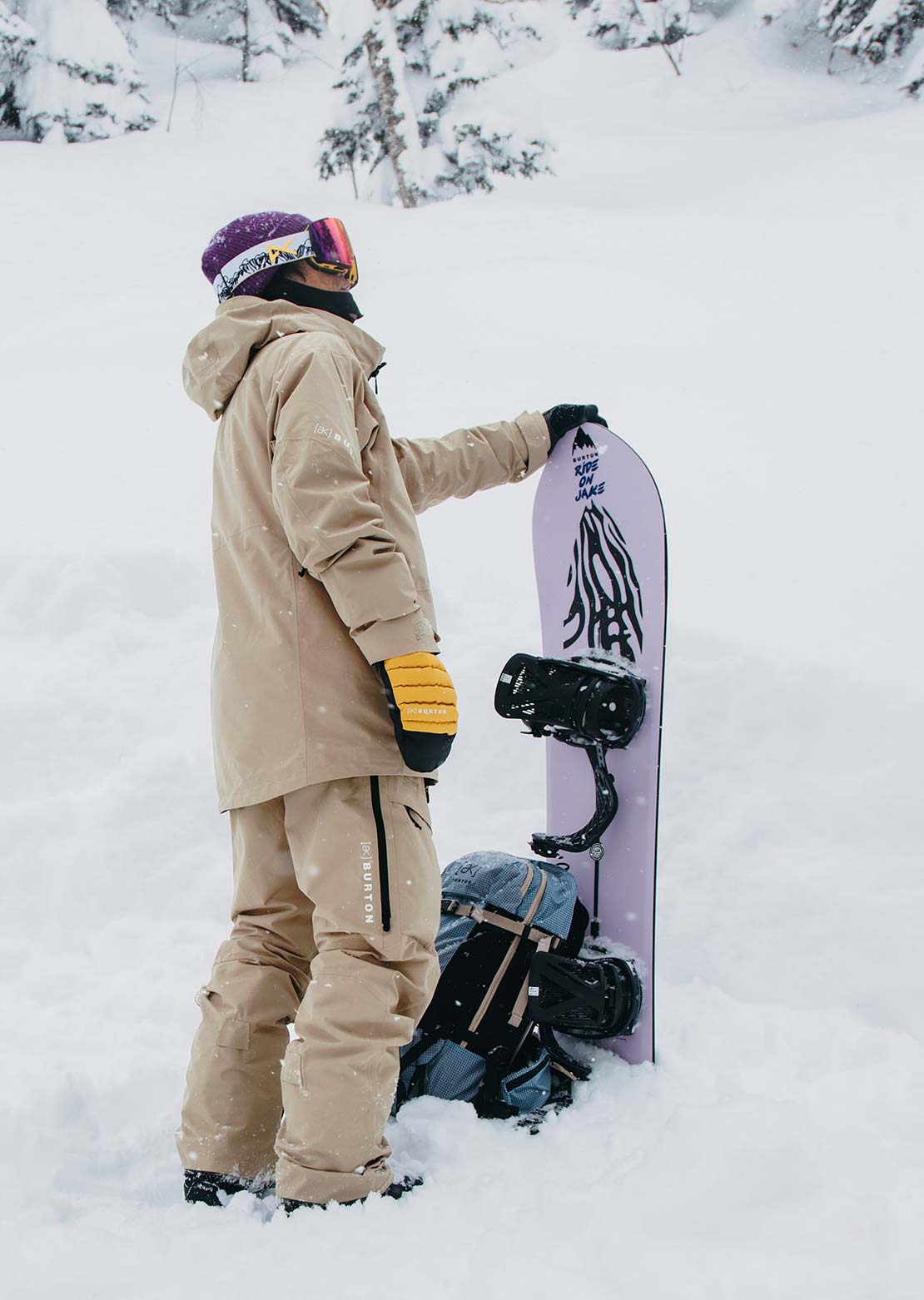 Burton AK Men's GORE-TEX Swash Jacket Summit Taupe