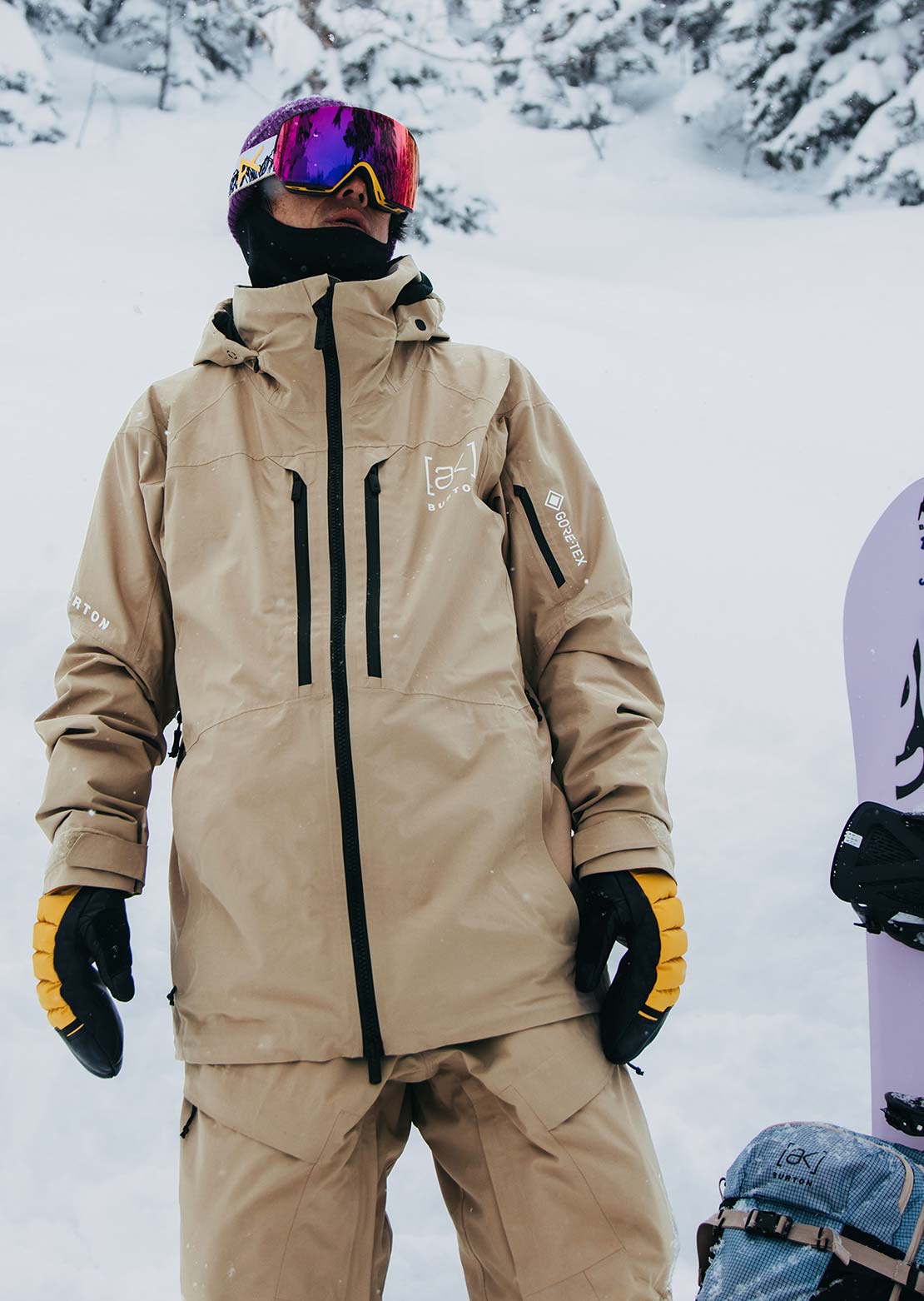 Burton AK Men's GORE-TEX Swash Jacket Summit Taupe