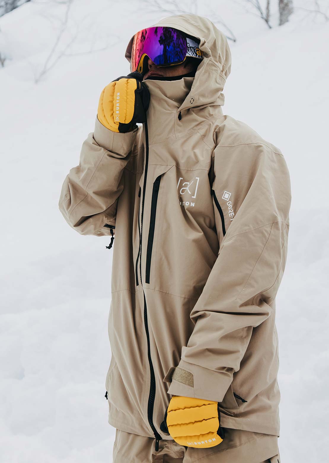 Burton AK Men's GORE-TEX Swash Jacket Summit Taupe