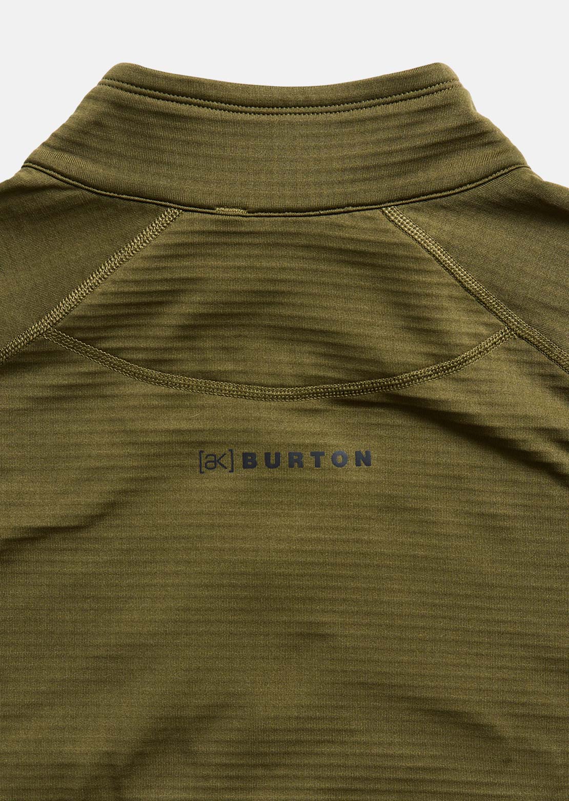 Burton [ak] Men's Helium Grid Fleece Half-Zip Sweater Dried Moss