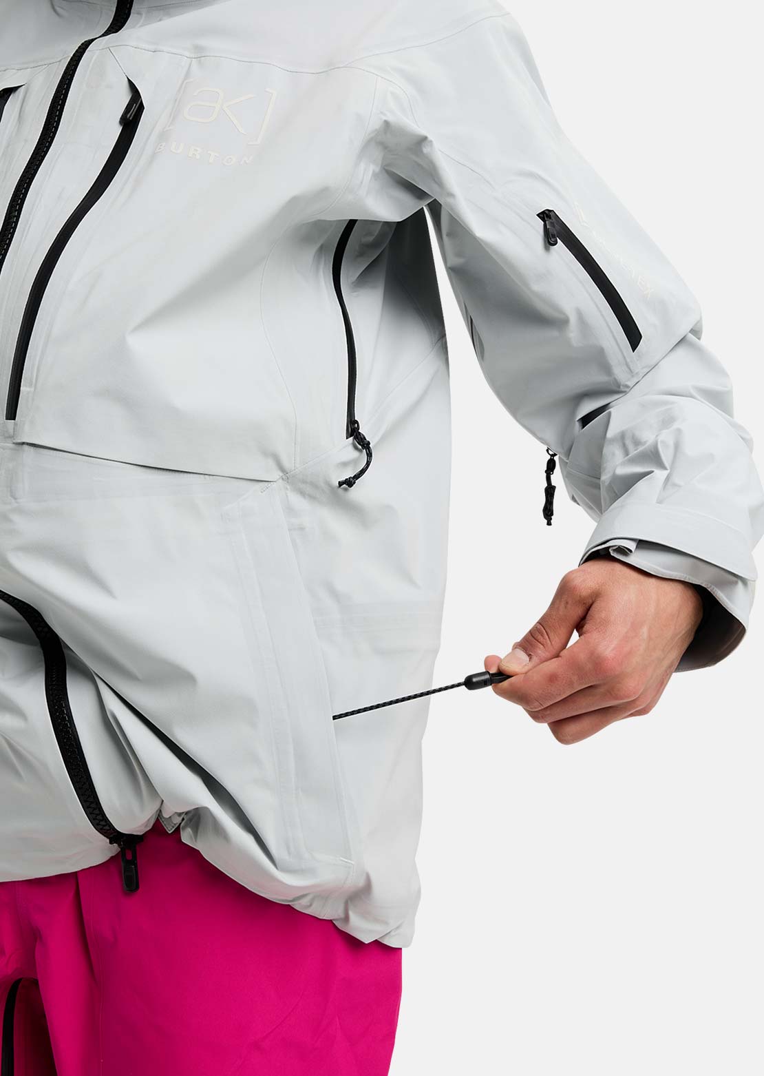 Burton AK Men's Hover GORE-TEX C-Knit 3L Jacket Cloud Grey