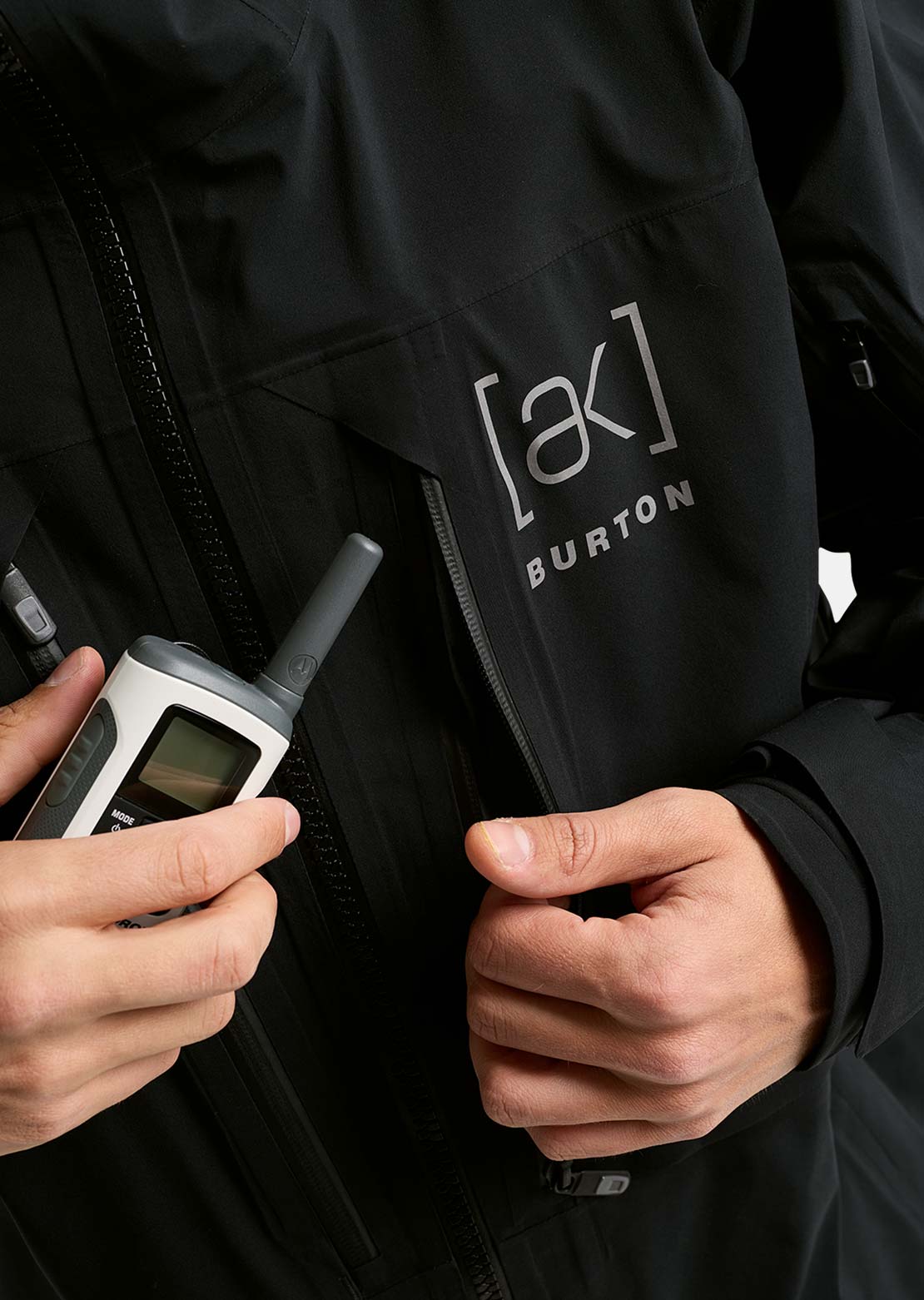 Burton AK Men's Hover GORE-TEX C-Knit 3L Jacket True Black