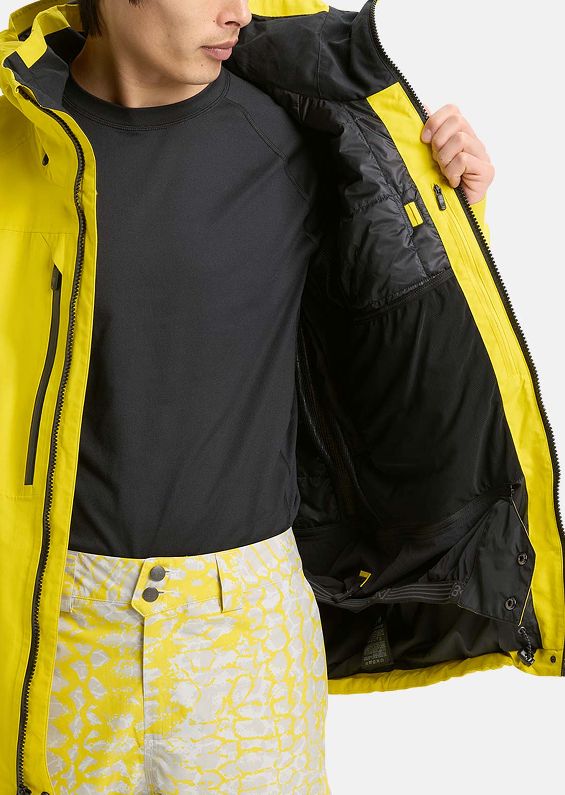Burton AK Men's Swash GORE-TEX Jacket Atomic Yellow
