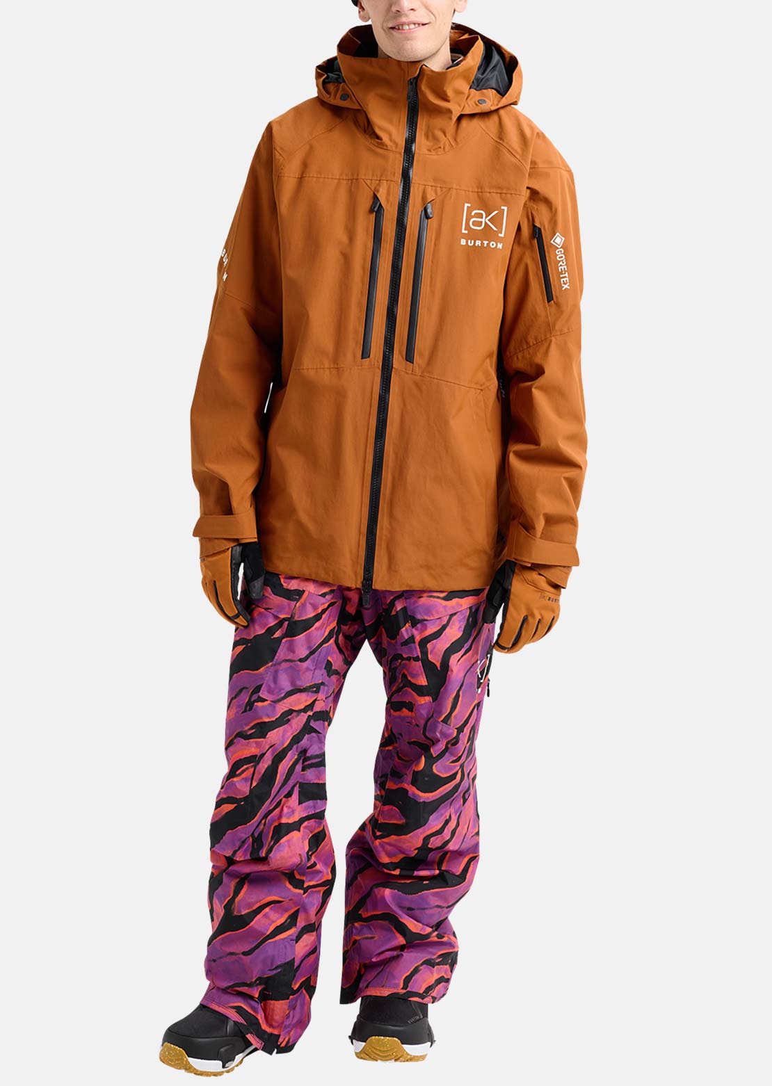 Burton AK Men's Swash GORE-TEX Jacket Chestnut Brown