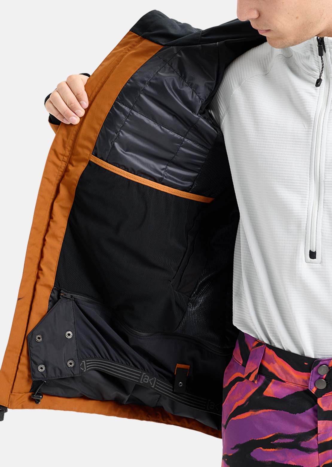 Burton AK Men's Swash GORE-TEX Jacket Chestnut Brown