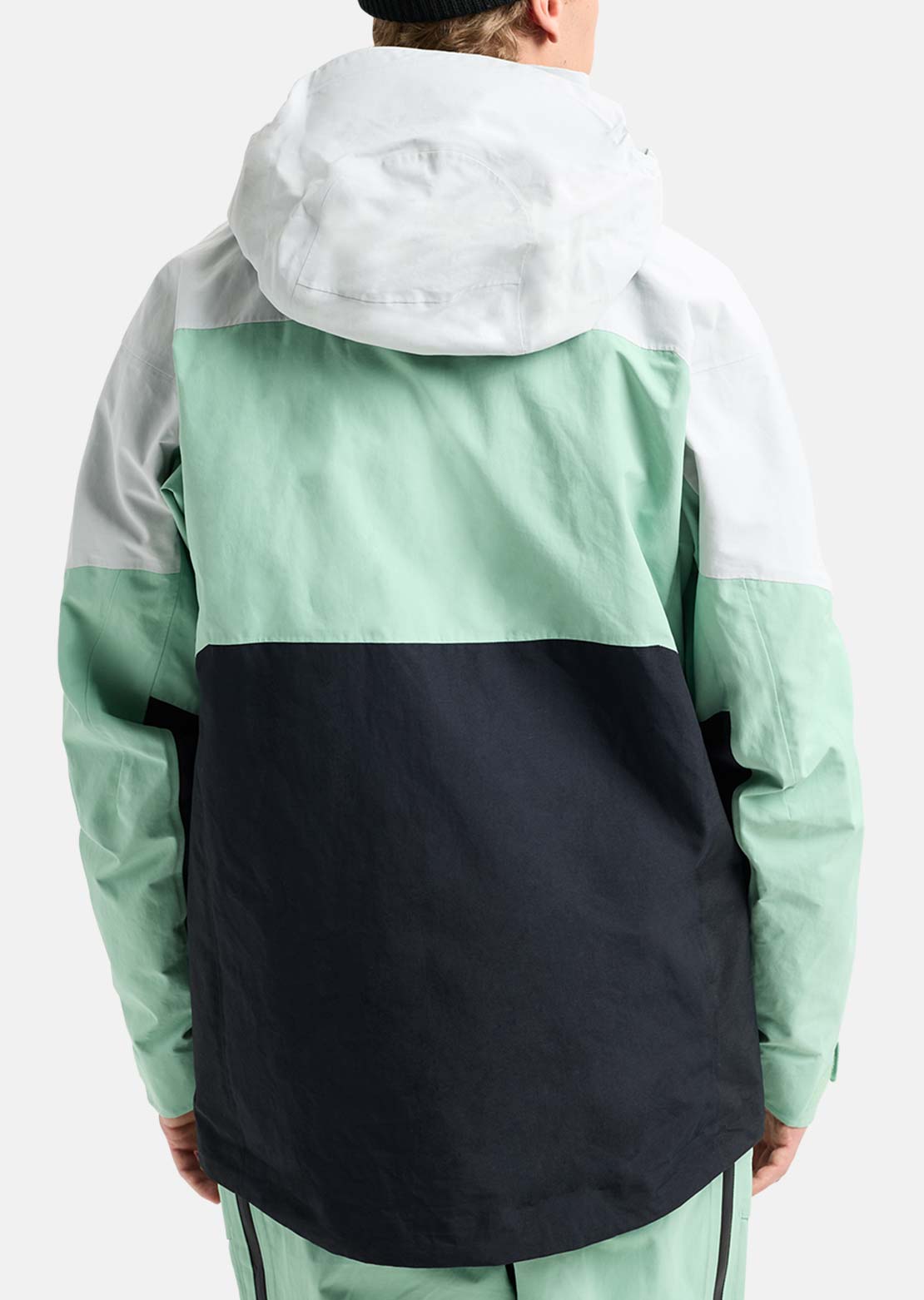 Burton AK Men's Swash GORE-TEX Jacket Gray Cloud/Soft Sage/True Black