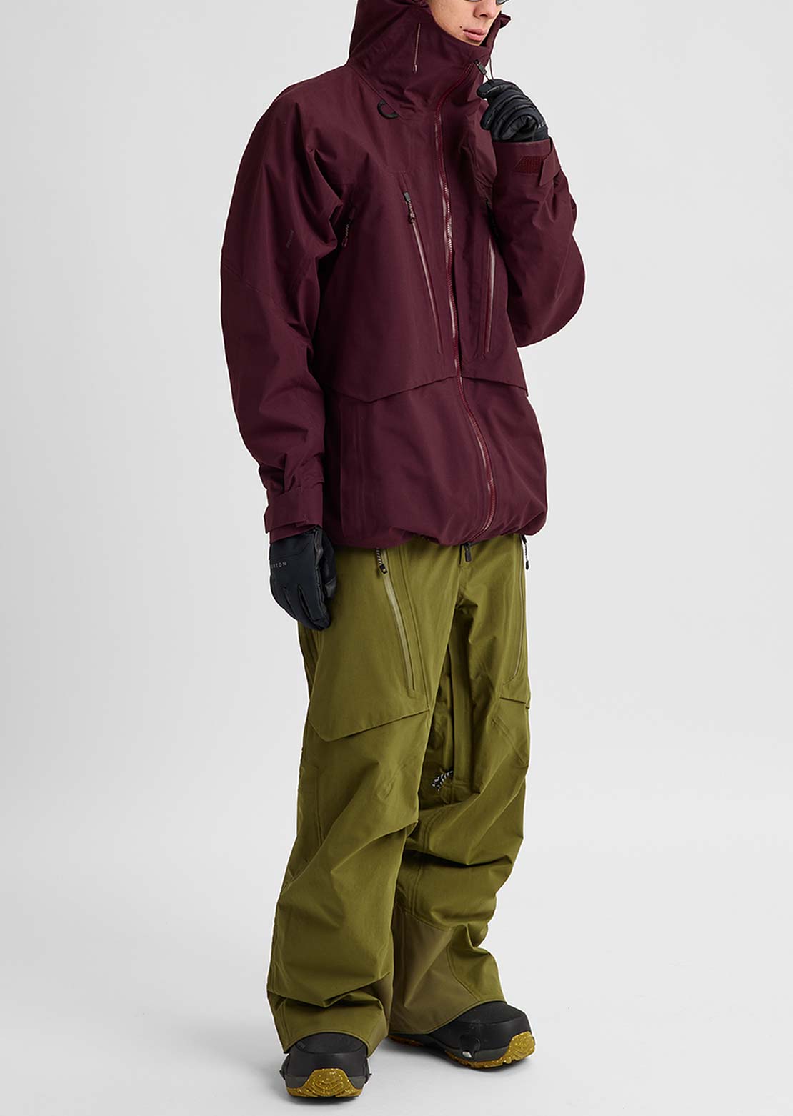 Burton [ak] Men's Swash Synthetic Insulated GORE-TEX 2L Jacket Rum Raisin