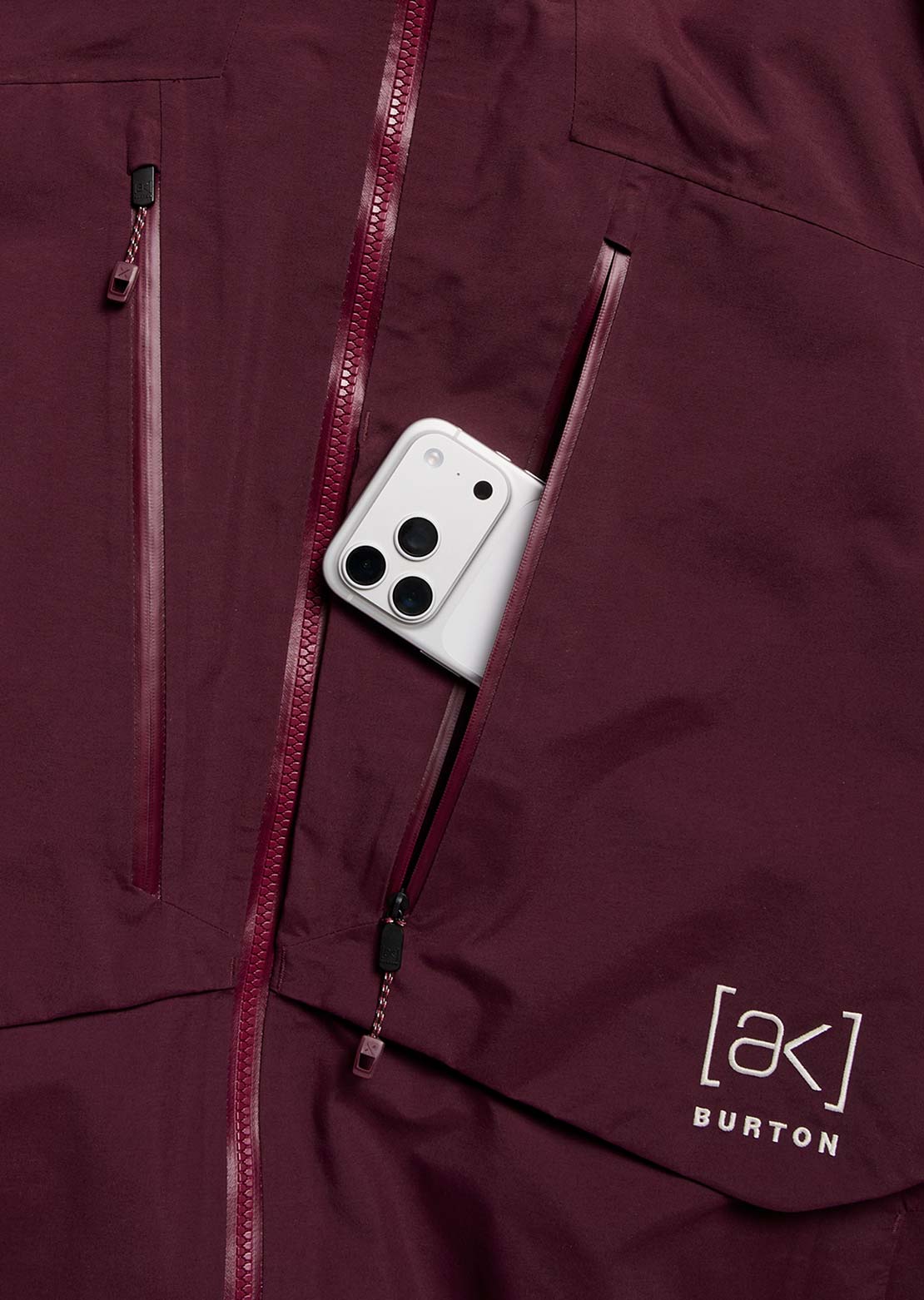 Burton [ak] Men's Swash Synthetic Insulated GORE-TEX 2L Jacket Rum Raisin