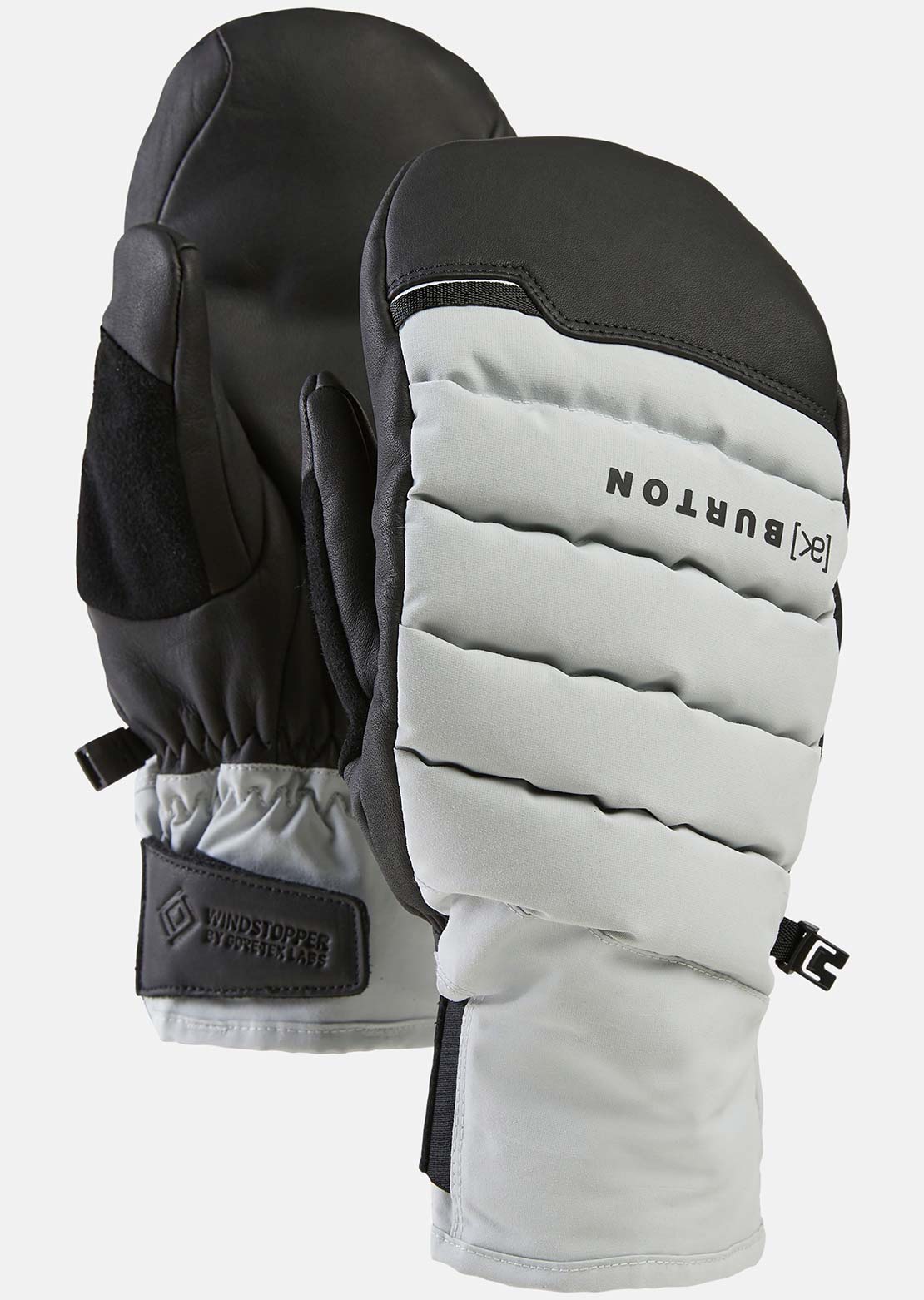 Burton AK Men's Windstopper Oven Mittens Cloud Grey